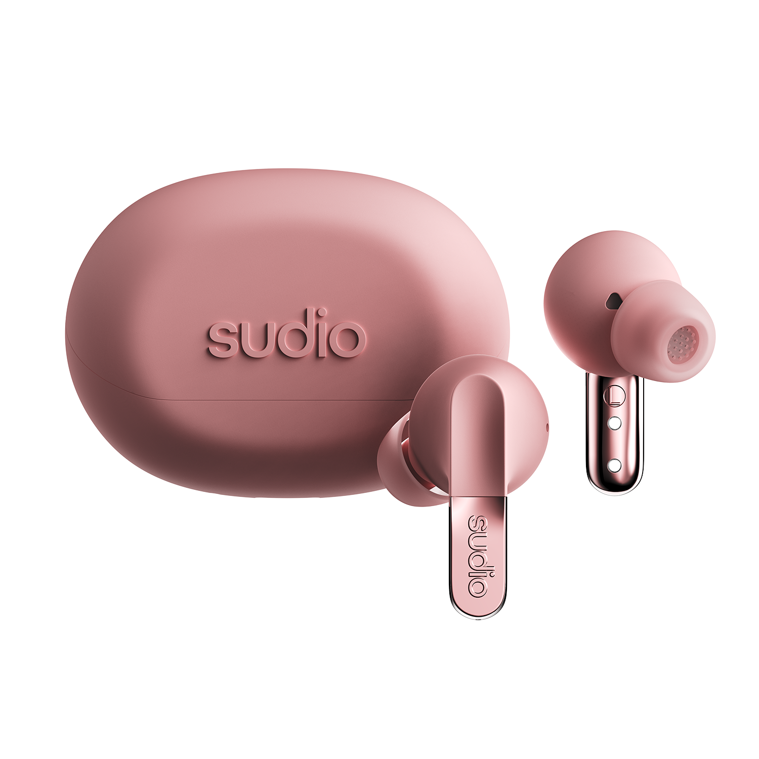 Pink Sudio Tolv Earbuds Sudio T3 True Wireless Earbuds Pink| Xcite