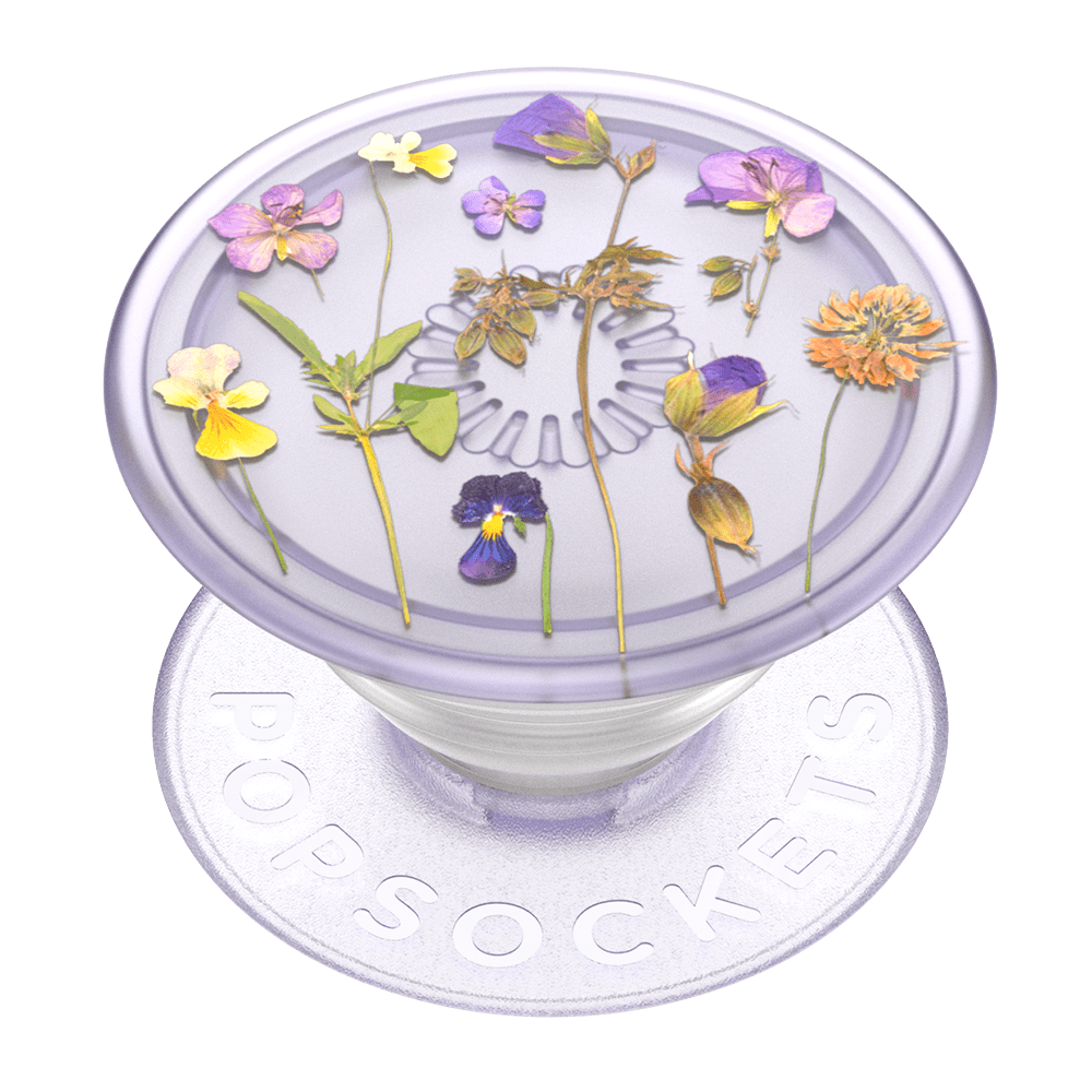 PopSockets - PopGrip PlantCore - Purple Fields
