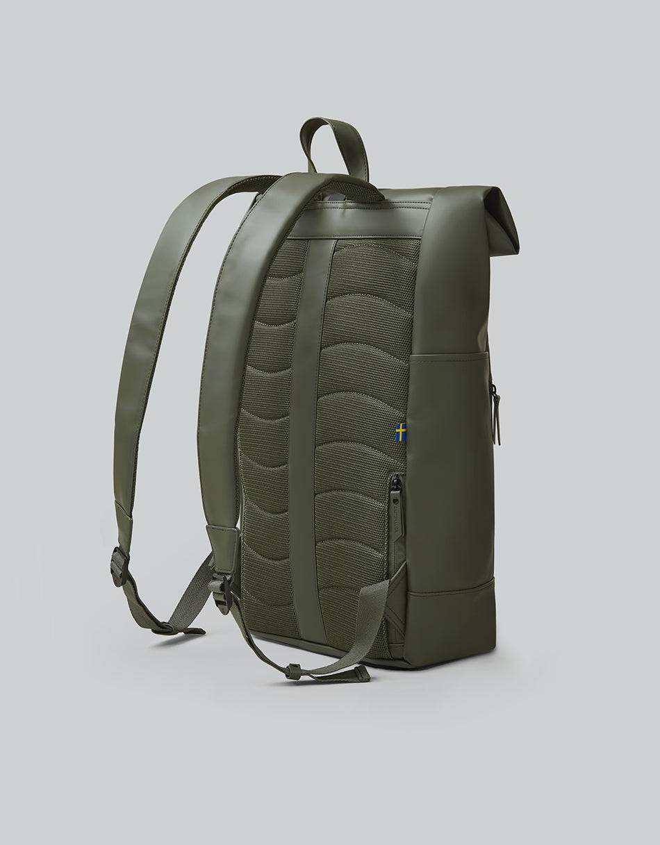 Gaston Luga - Rullen 16" Roll-Top Backpack 22.5L - Olive