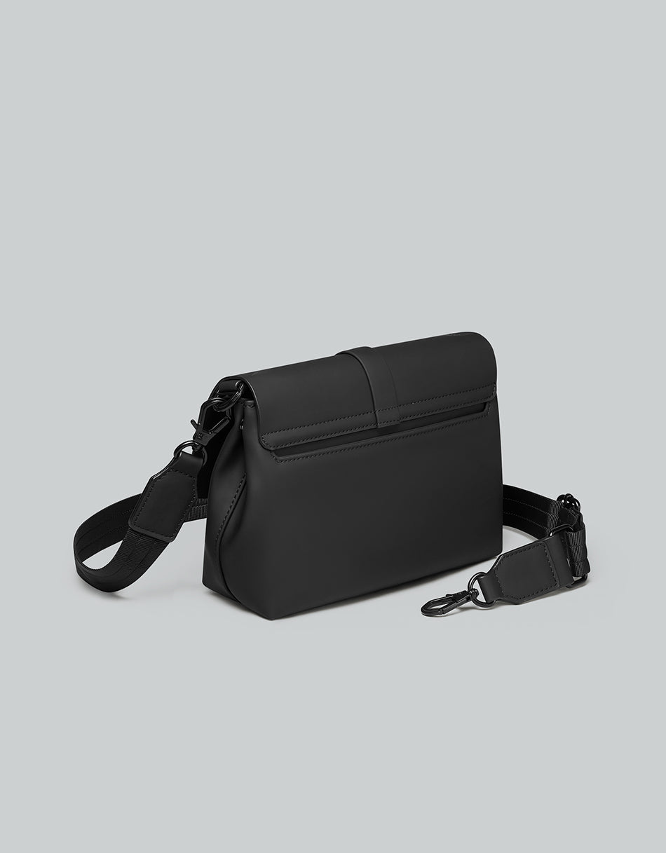 Gaston Luga - Splash Eco-Friendly Waterproof Crossbody Bag - Black