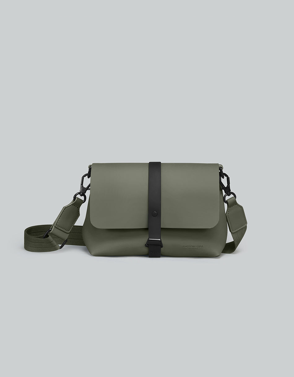 Gaston Luga - Splash Eco-Friendly Waterproof Crossbody Bag - Olive