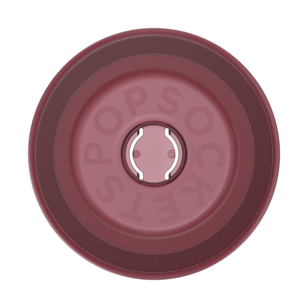 PopSockets - PopGrip MagSafe - Aluminum Radial Oxblood