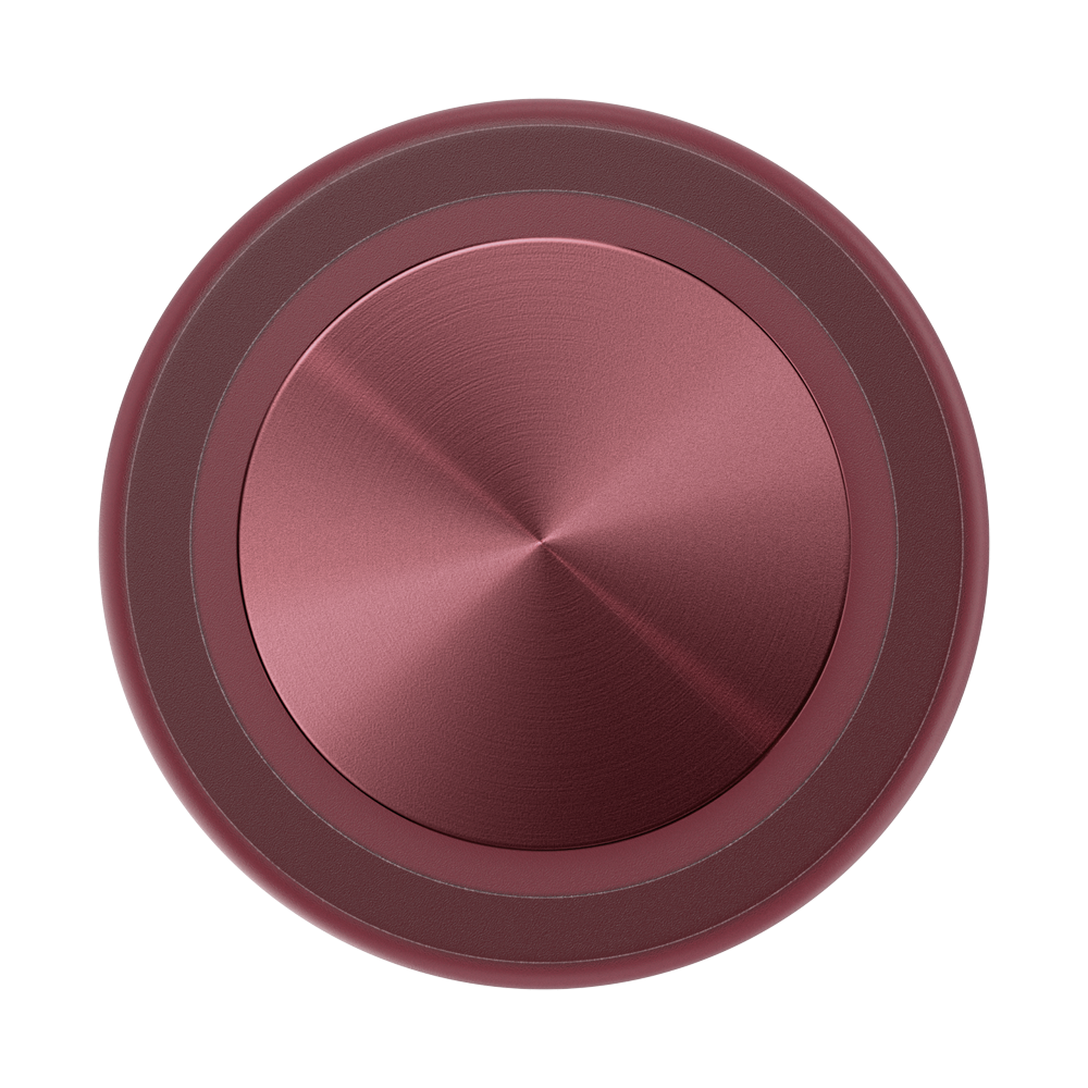 PopSockets - PopGrip MagSafe - Aluminum Radial Oxblood