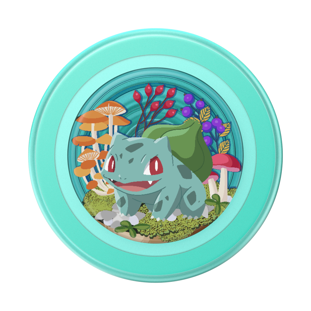 PopSockets License - Pokemon - PopGrip MagSafe - Bulbasaur Mint