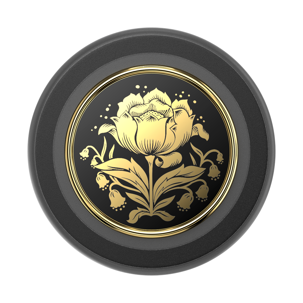 PopSockets - PopGrip MagSafe - Enamel Rose Noir