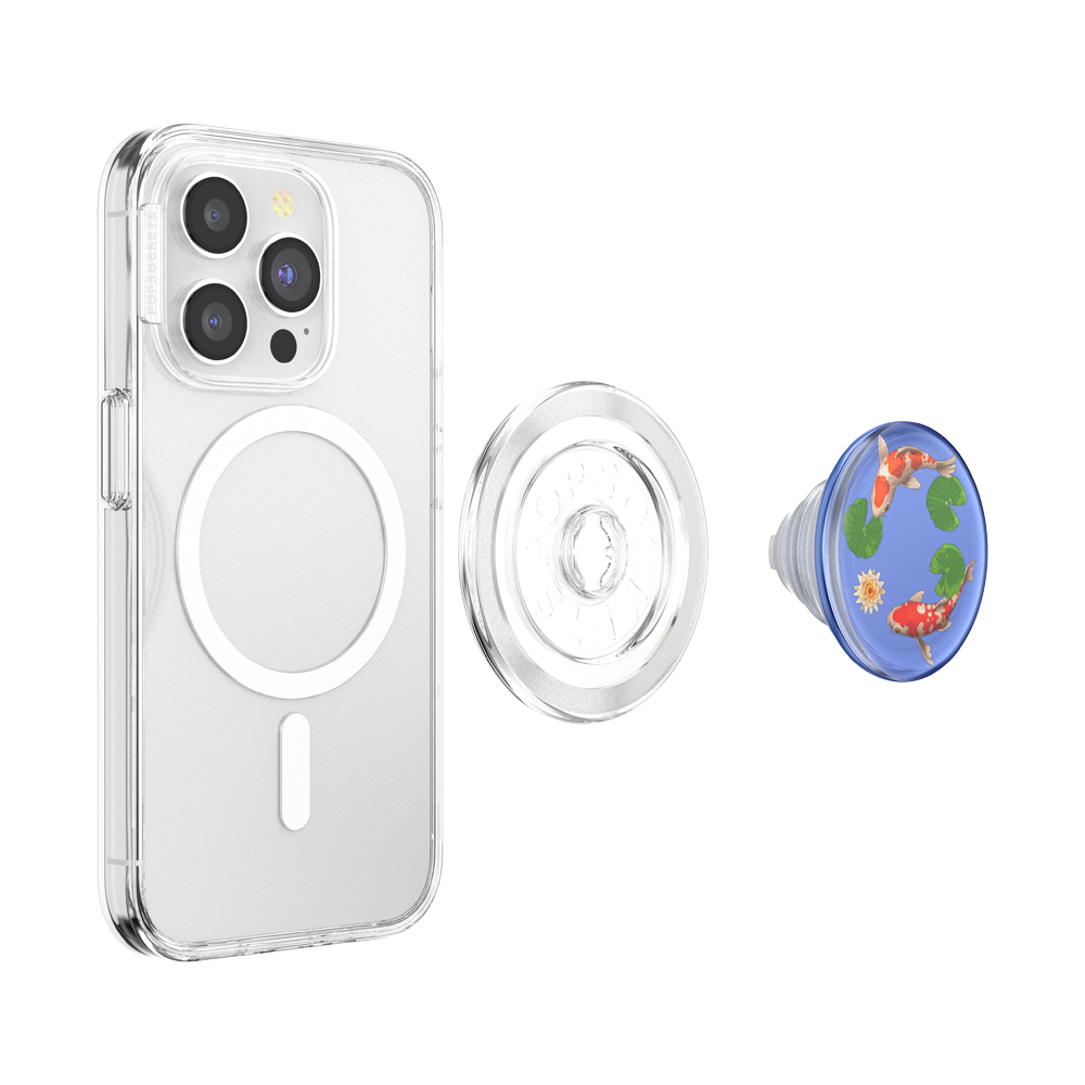 PopSockets - PopGrip MagSafe - Koi Pond