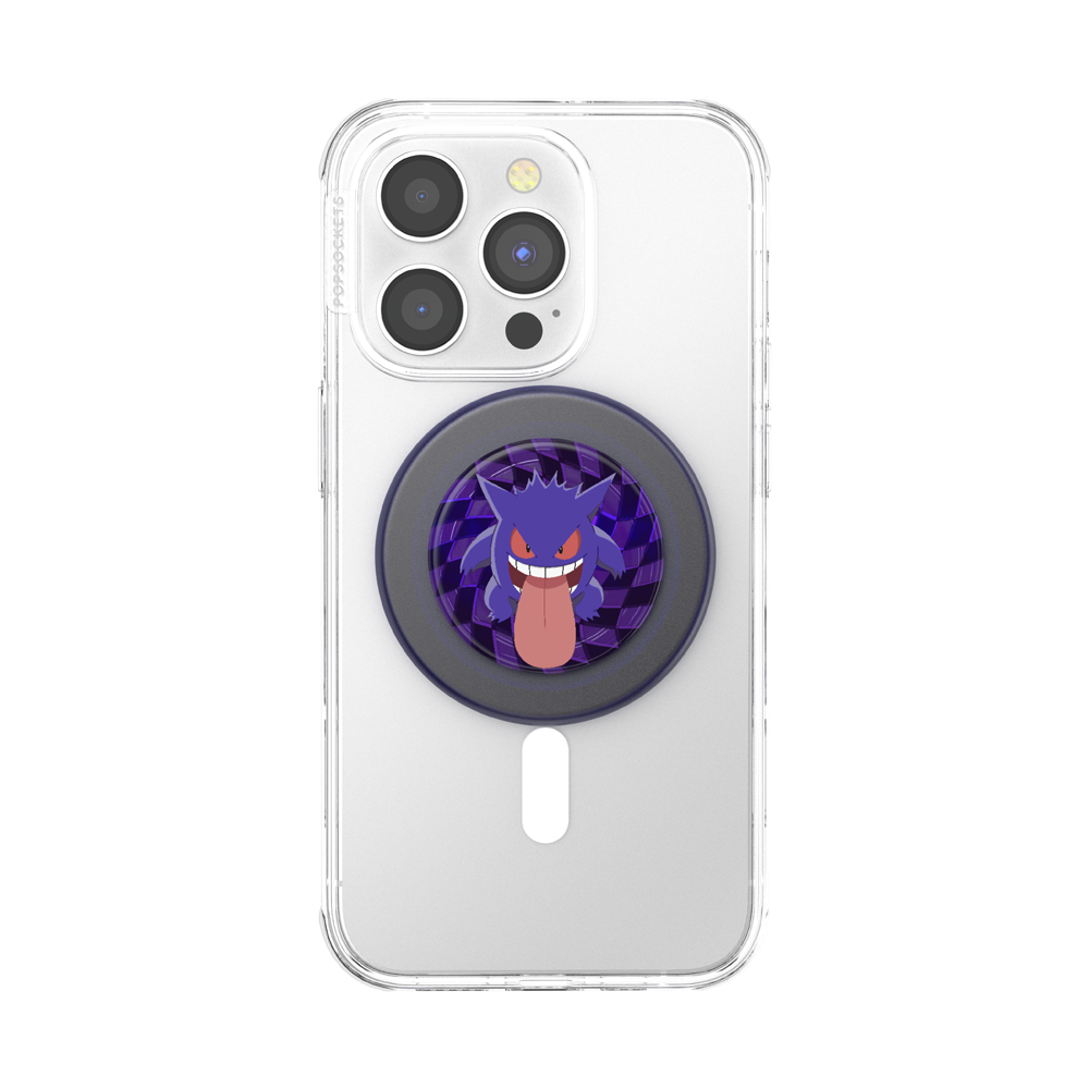 PopSockets License - Pokemon - PopGrip MagSafe - GITD Ghost Gengar