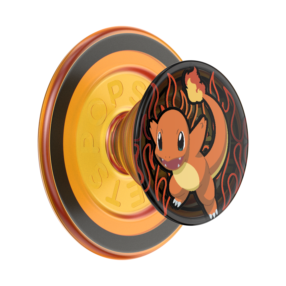 PopSockets License - Pokemon - PopGrip MagSafe - Charmander Flame