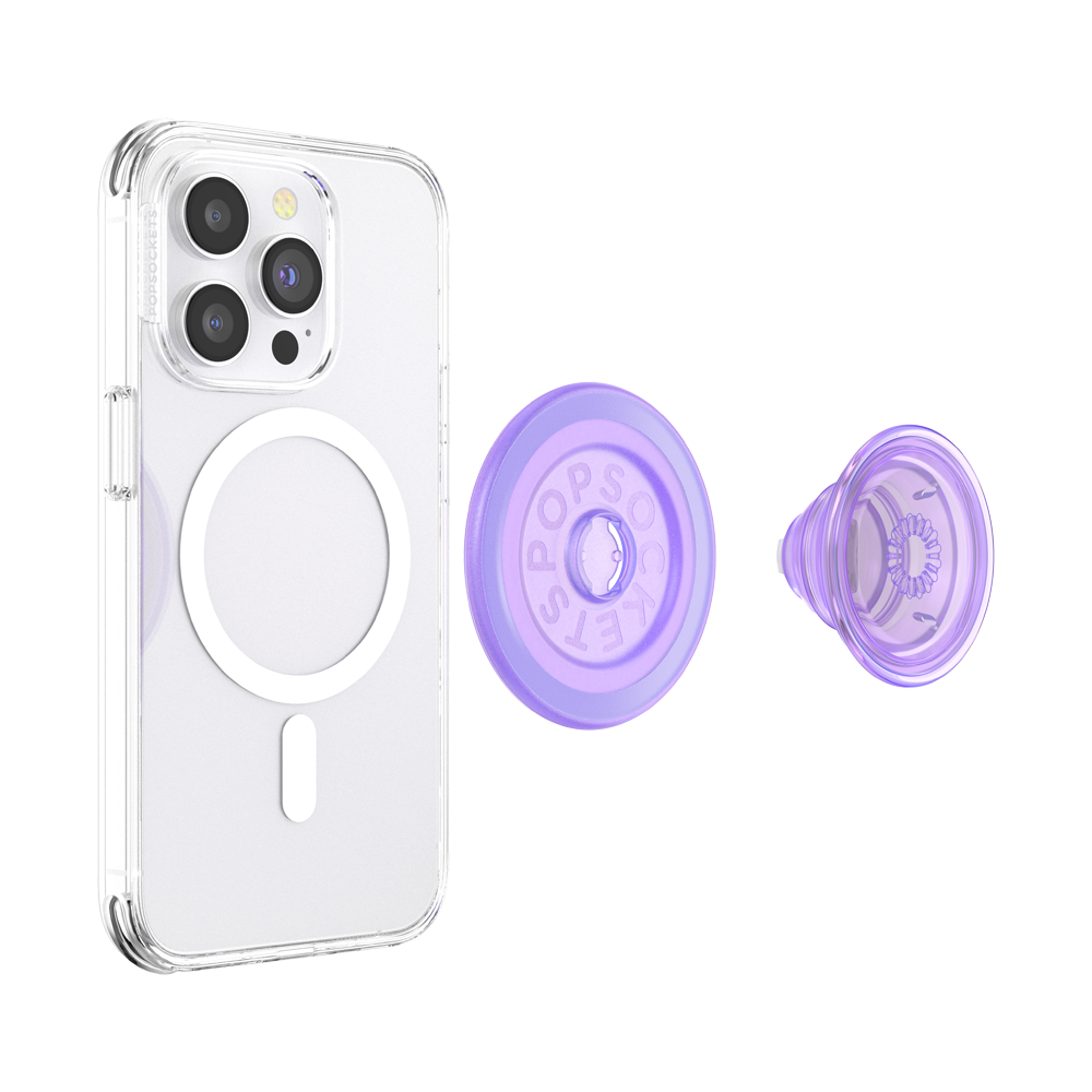 PopSockets PopGrip MagSafe (G2) - Translucent Lavender