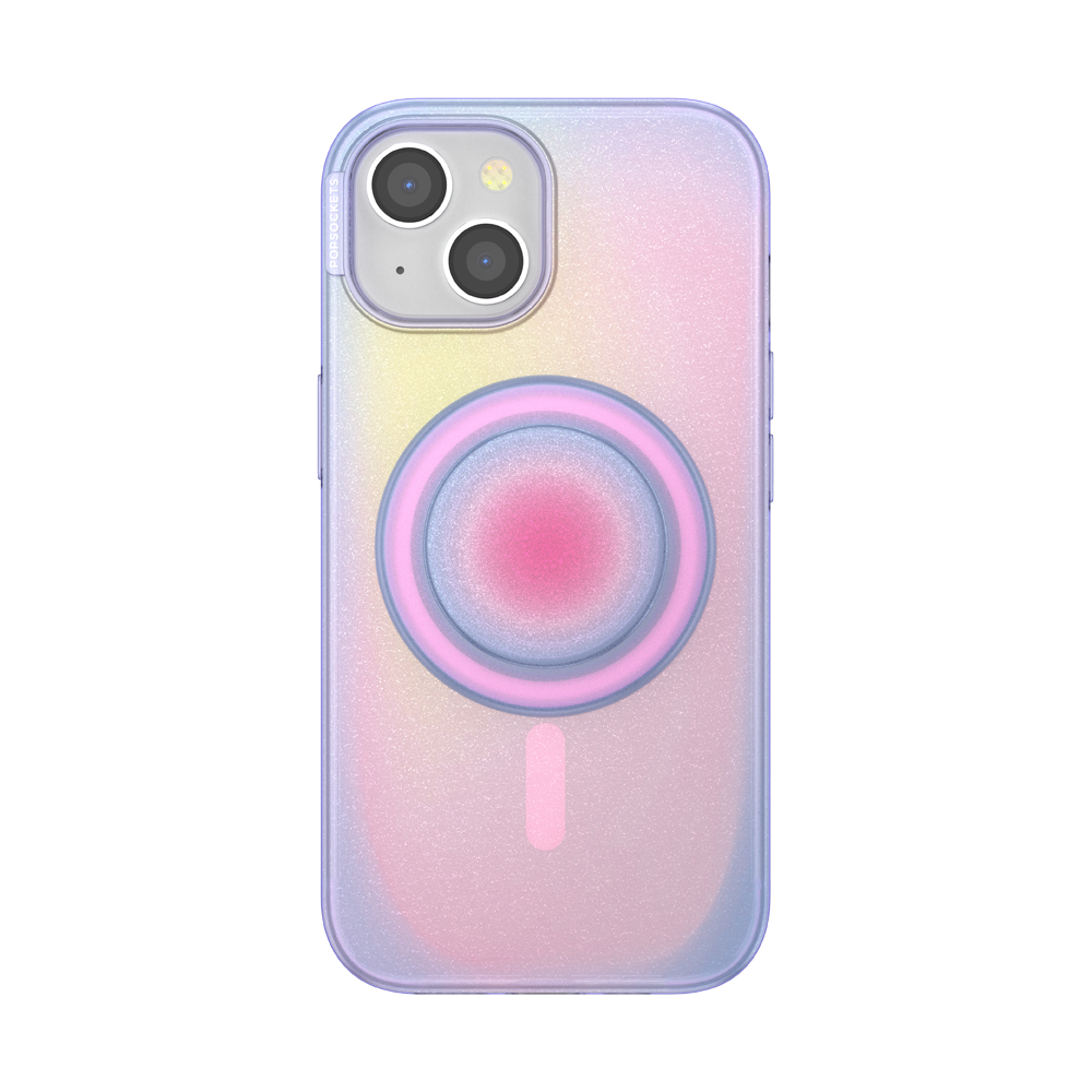 PopSockets - PopCase MagSafe for iPhone 15 - Aura