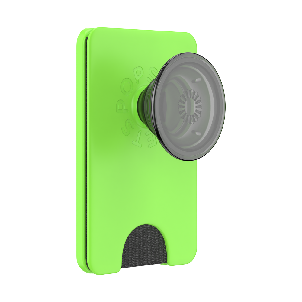 PopSockets - PopWallet+ MagSafe - Slime Green