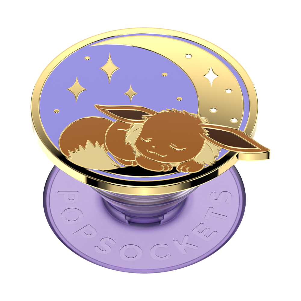 PopSockets License - Pokemon - PopGrip - Enamel Sleeping Eevee