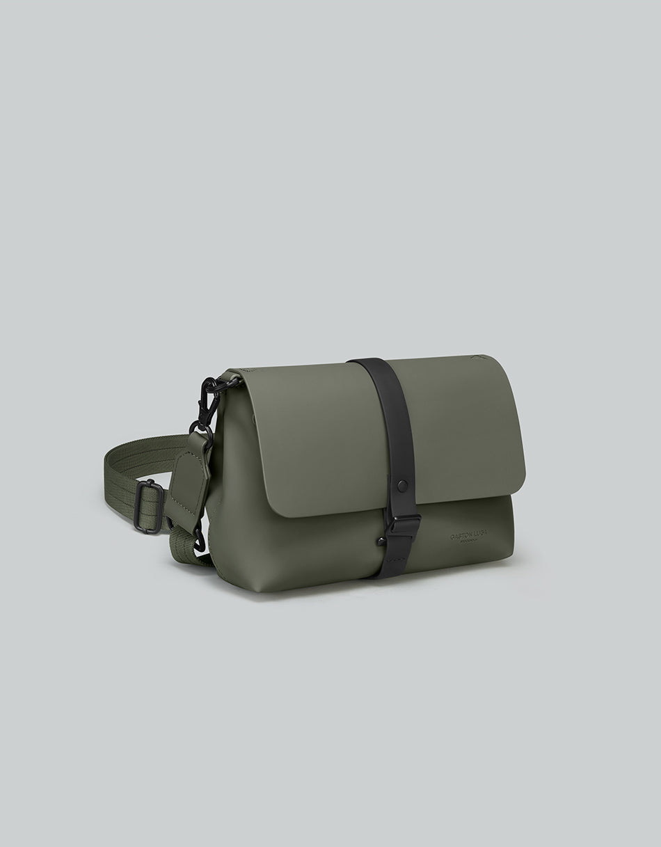 Gaston Luga - Splash Eco-Friendly Waterproof Crossbody Bag - Olive