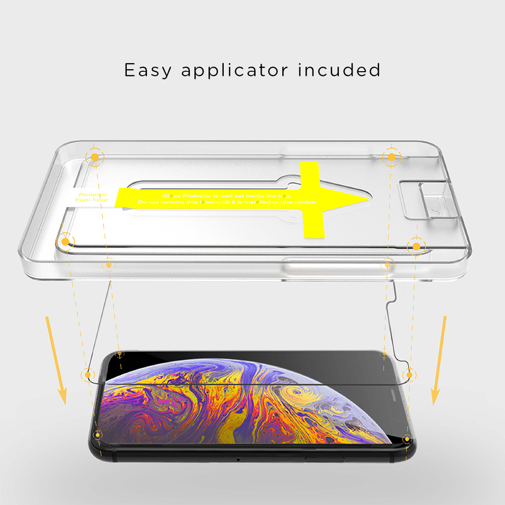 Tempered Glass Screen Protector for iPhone X/XS