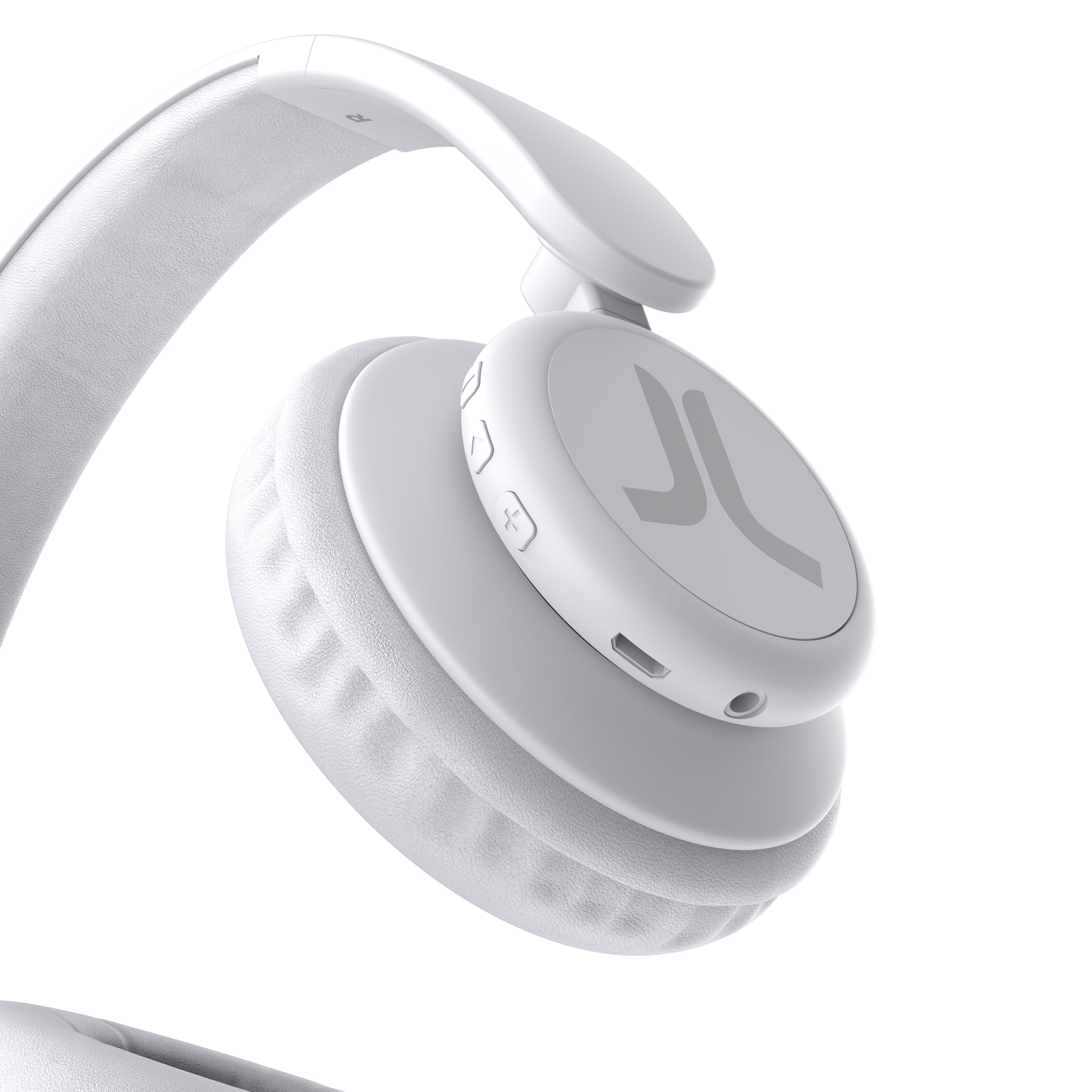 WESC Audio - Wireless Bluetooth On-Ear Headphones - White