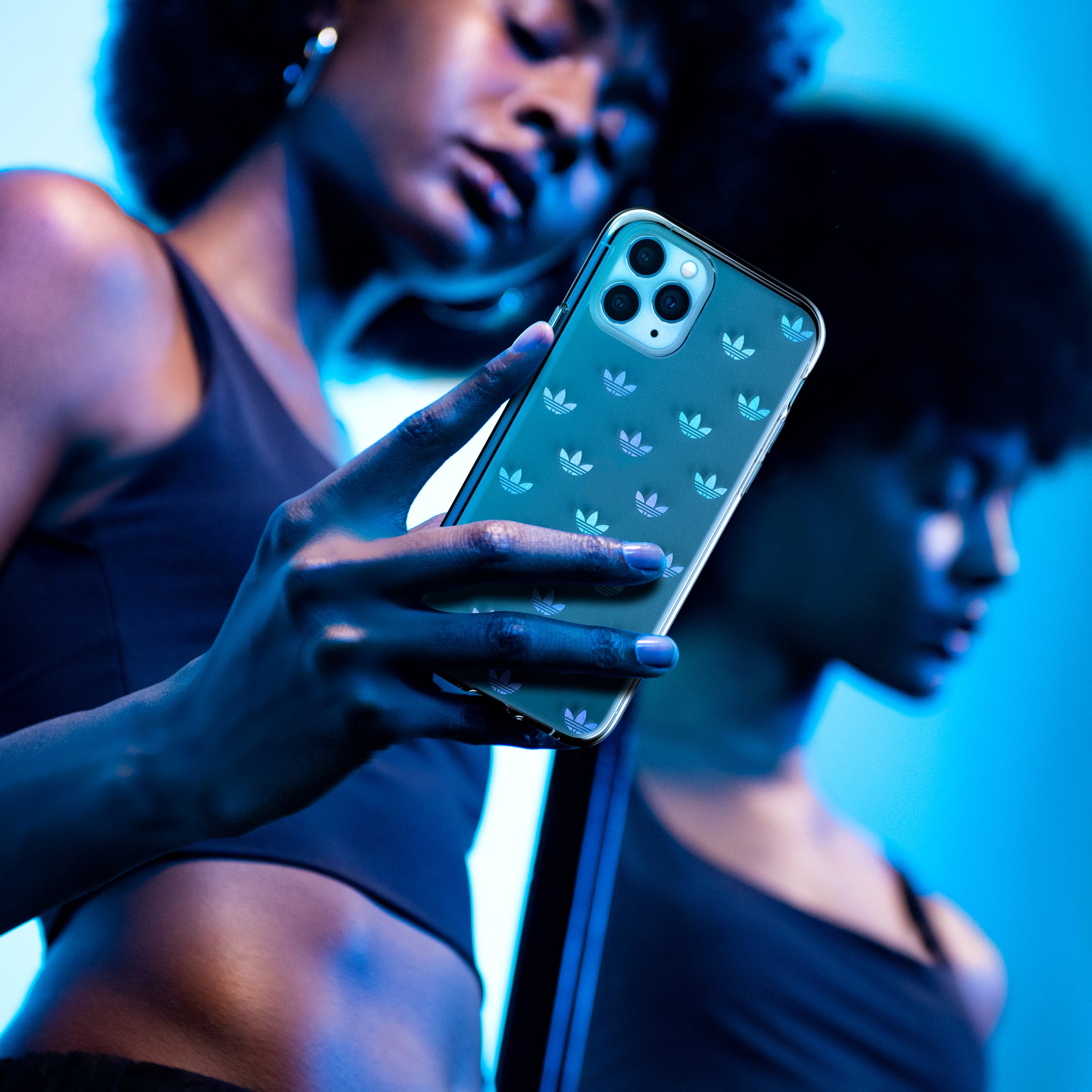 Adidas Originals Snap Phone Case For iPhone 12/12 Pro - Holographic/Clear