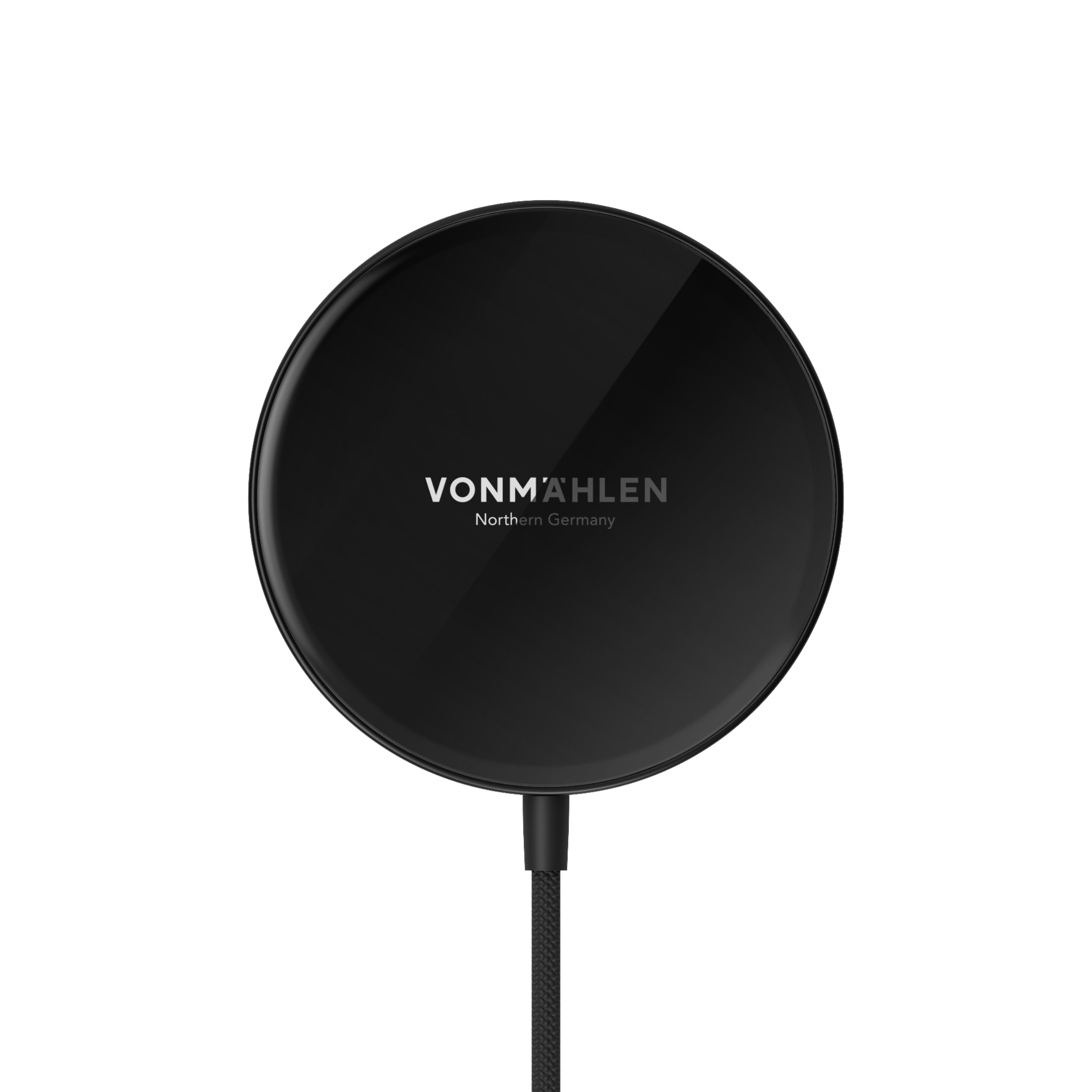 Vonmaehlen Aura Mini Magnetic Wireless Phone Charger for iPhone - Black