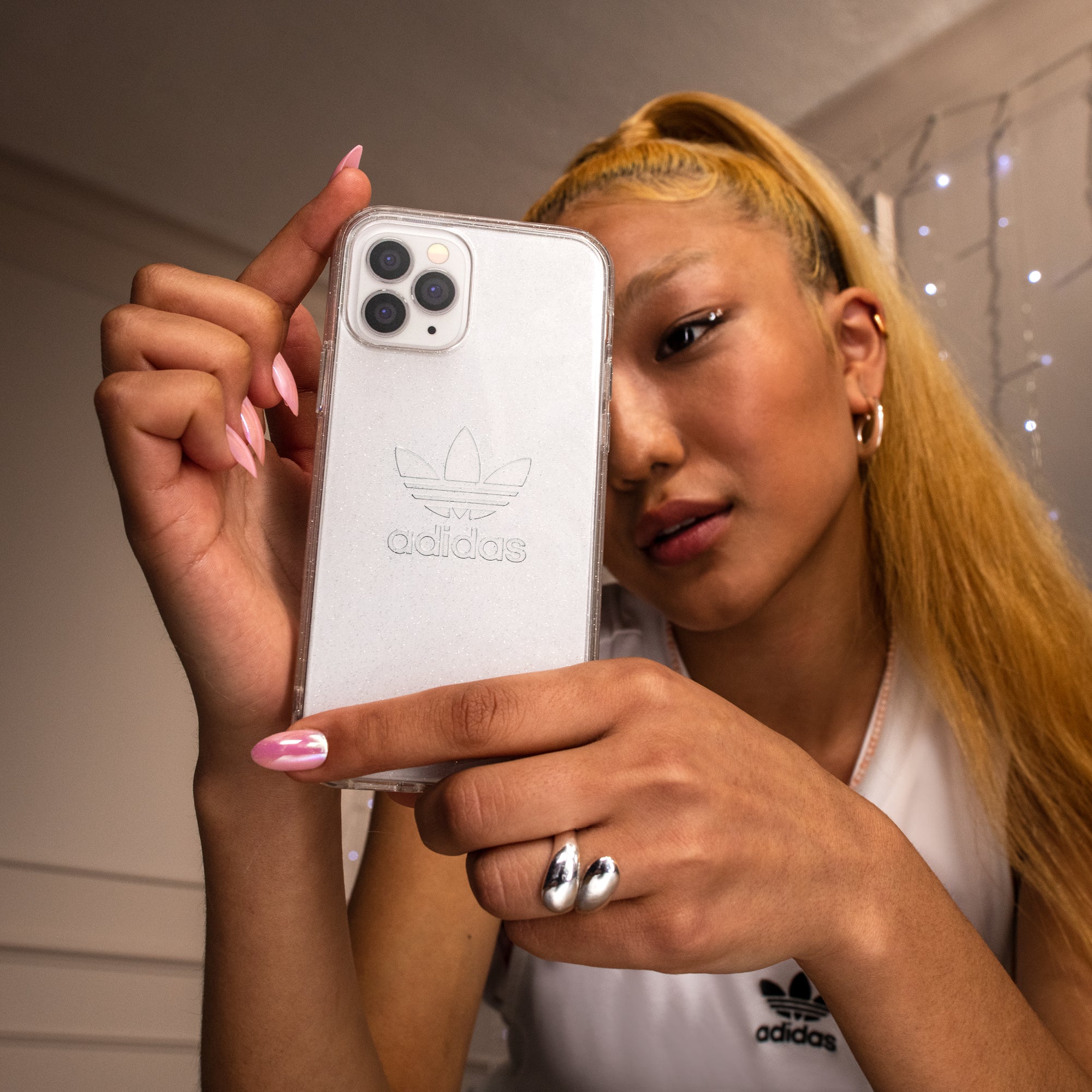 Adidas Originals Protective Phone Case For iPhone 13 Pro - Clear