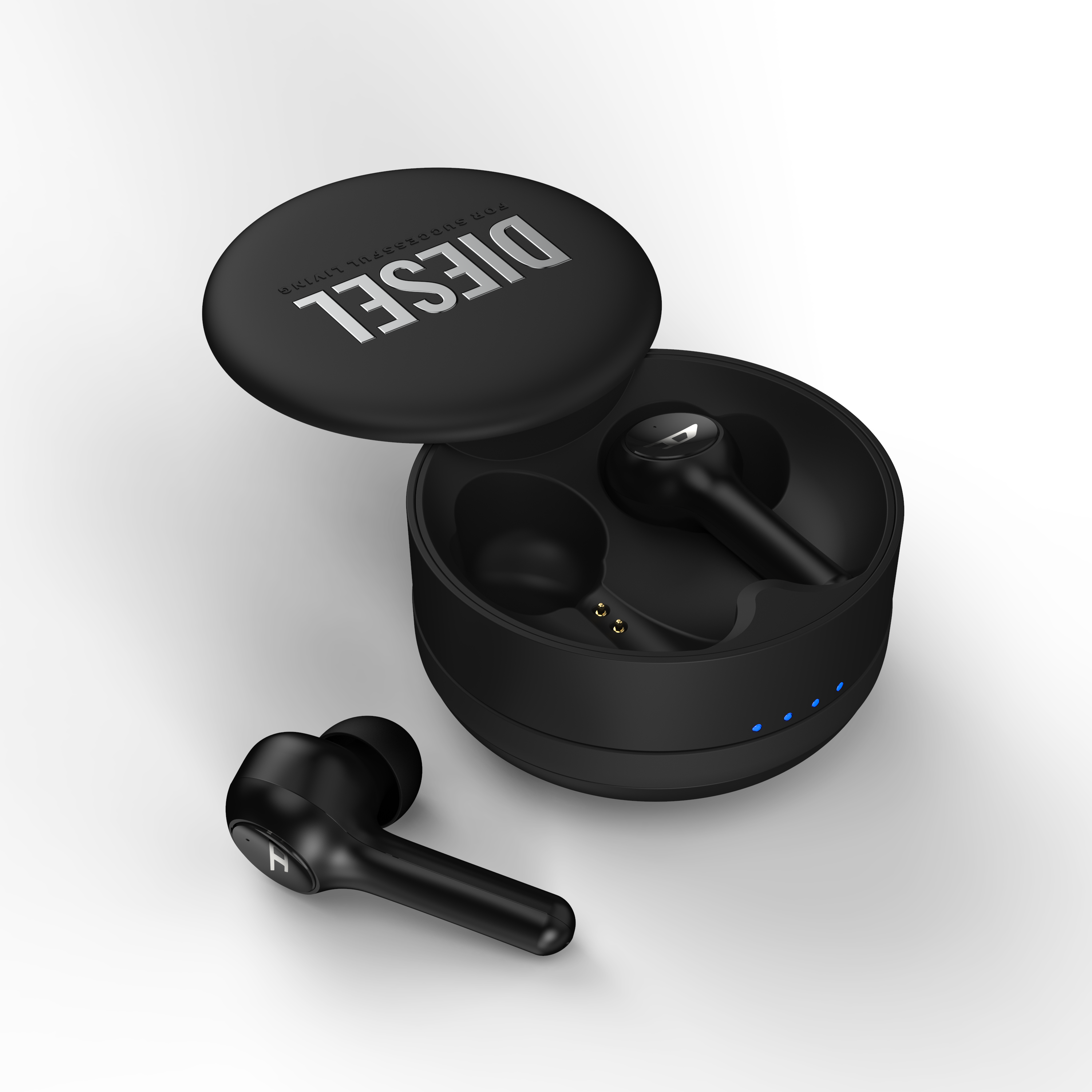 Diesel True Wireless Earbuds Bluetooth 5.0 iPX4 - Black