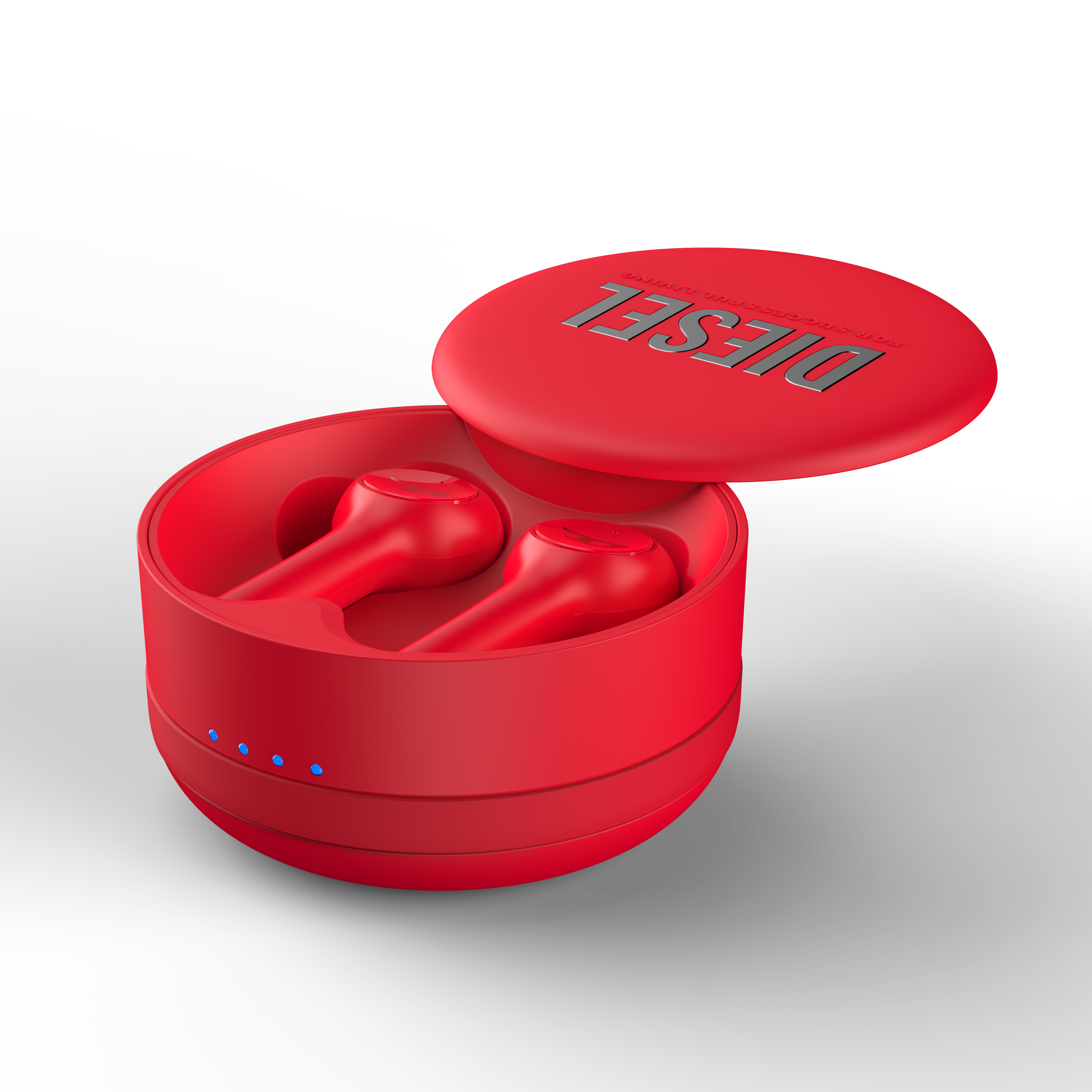 Diesel True Wireless Earbuds Bluetooth 5.0 iPX4 - Red