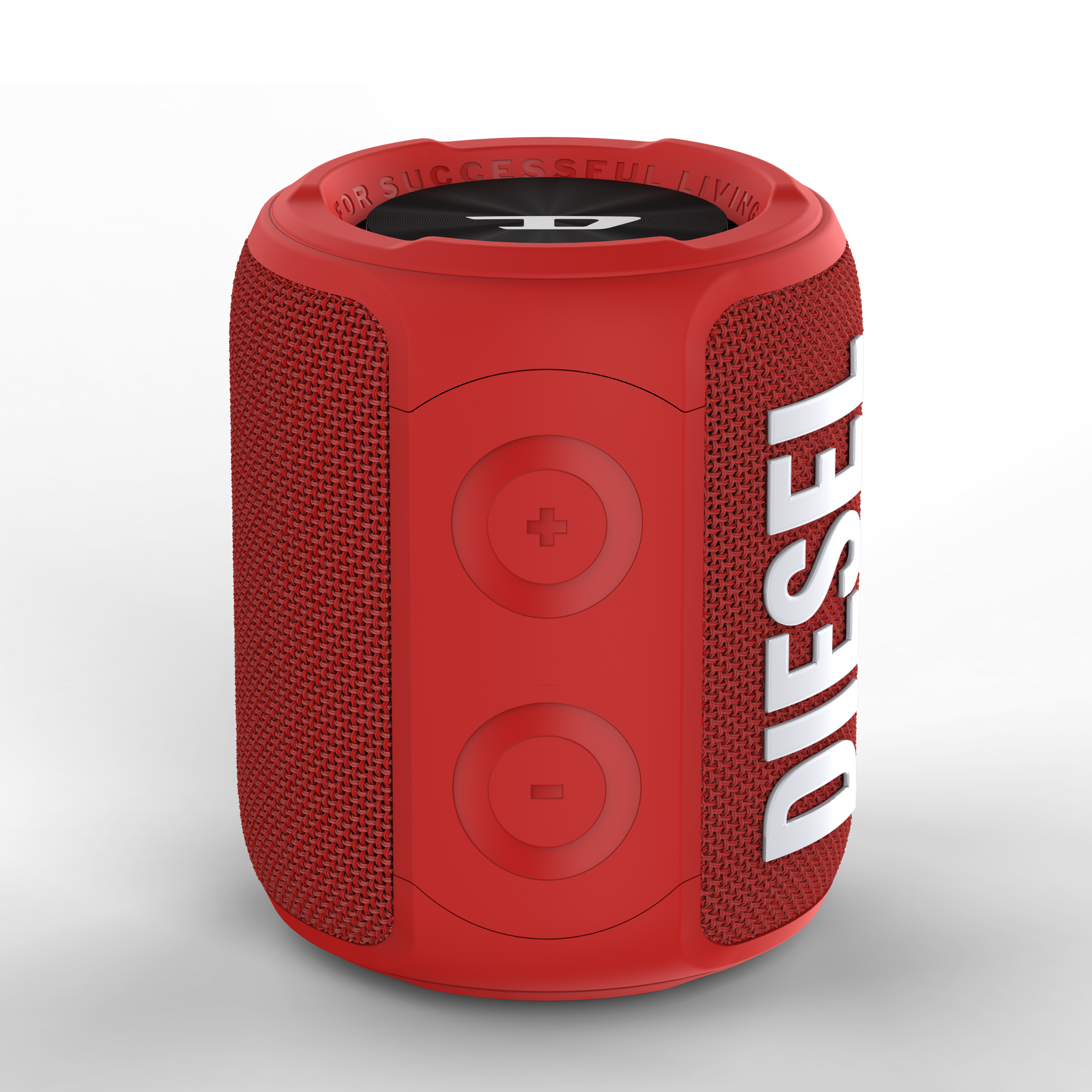 Diesel Wireless Speaker Bluetooth 5.0 iPX7 Multi-Pairing - Red