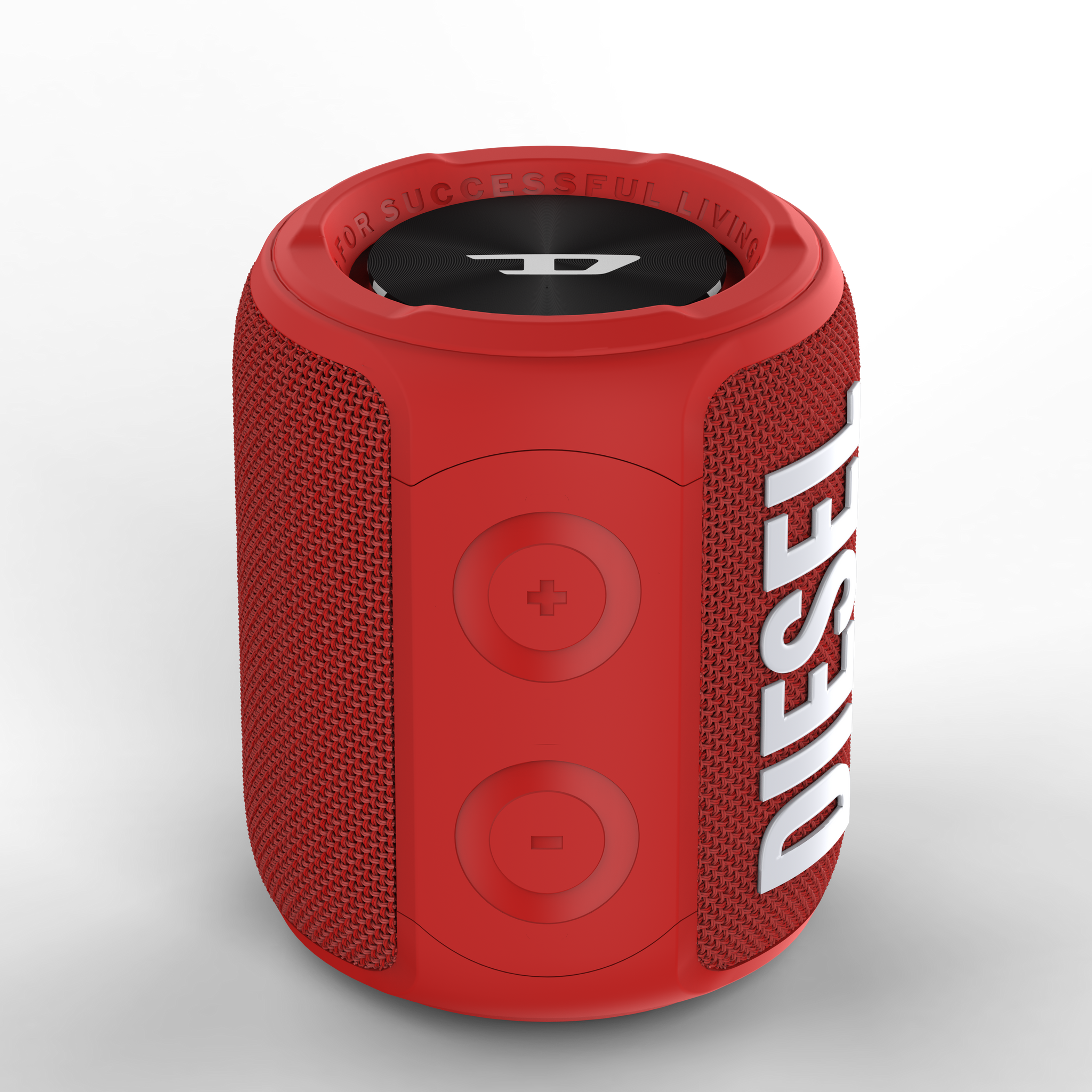 Diesel Wireless Speaker Bluetooth 5.0 iPX7 Multi-Pairing - Red