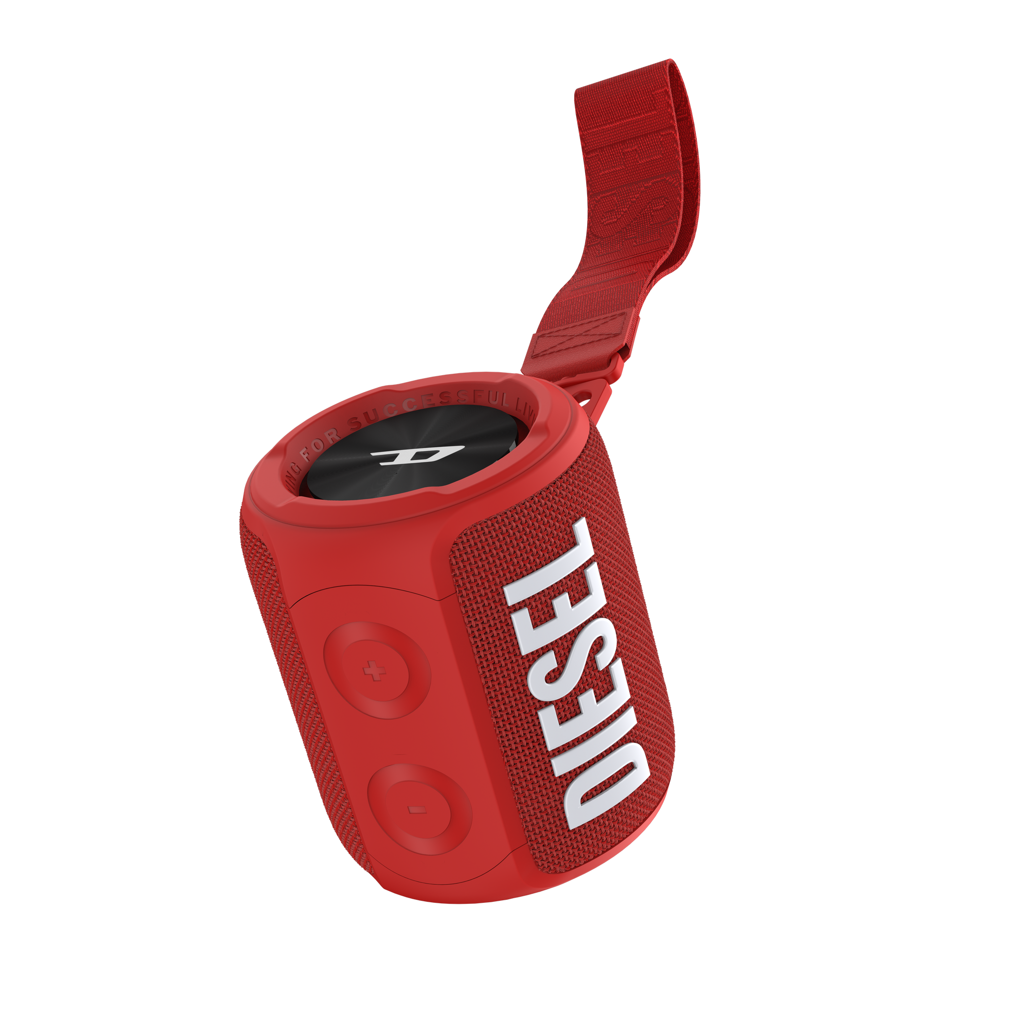 Diesel Wireless Speaker Bluetooth 5.0 iPX7 Multi-Pairing - Red