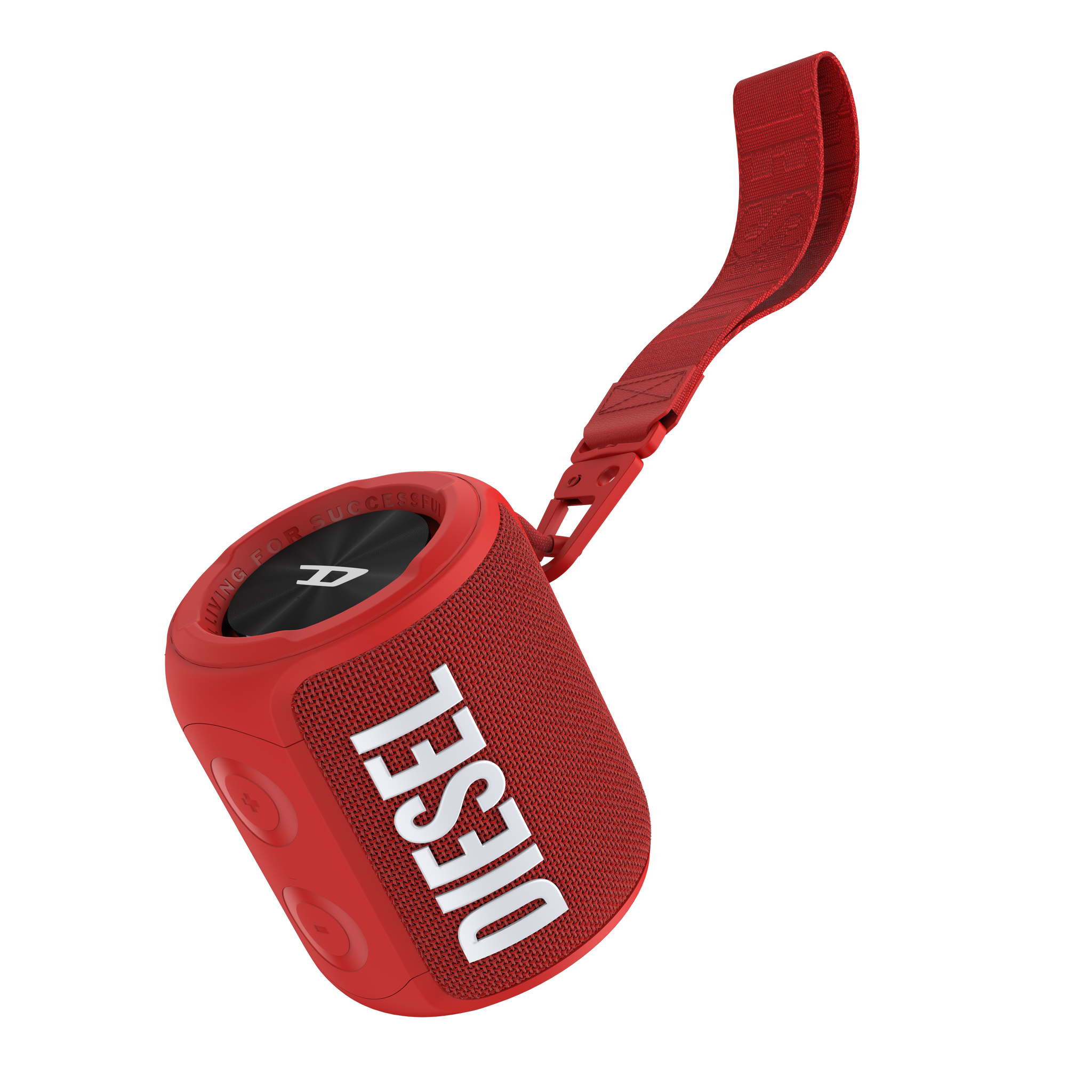 Diesel Wireless Speaker Bluetooth 5.0 iPX7 Multi-Pairing - Red
