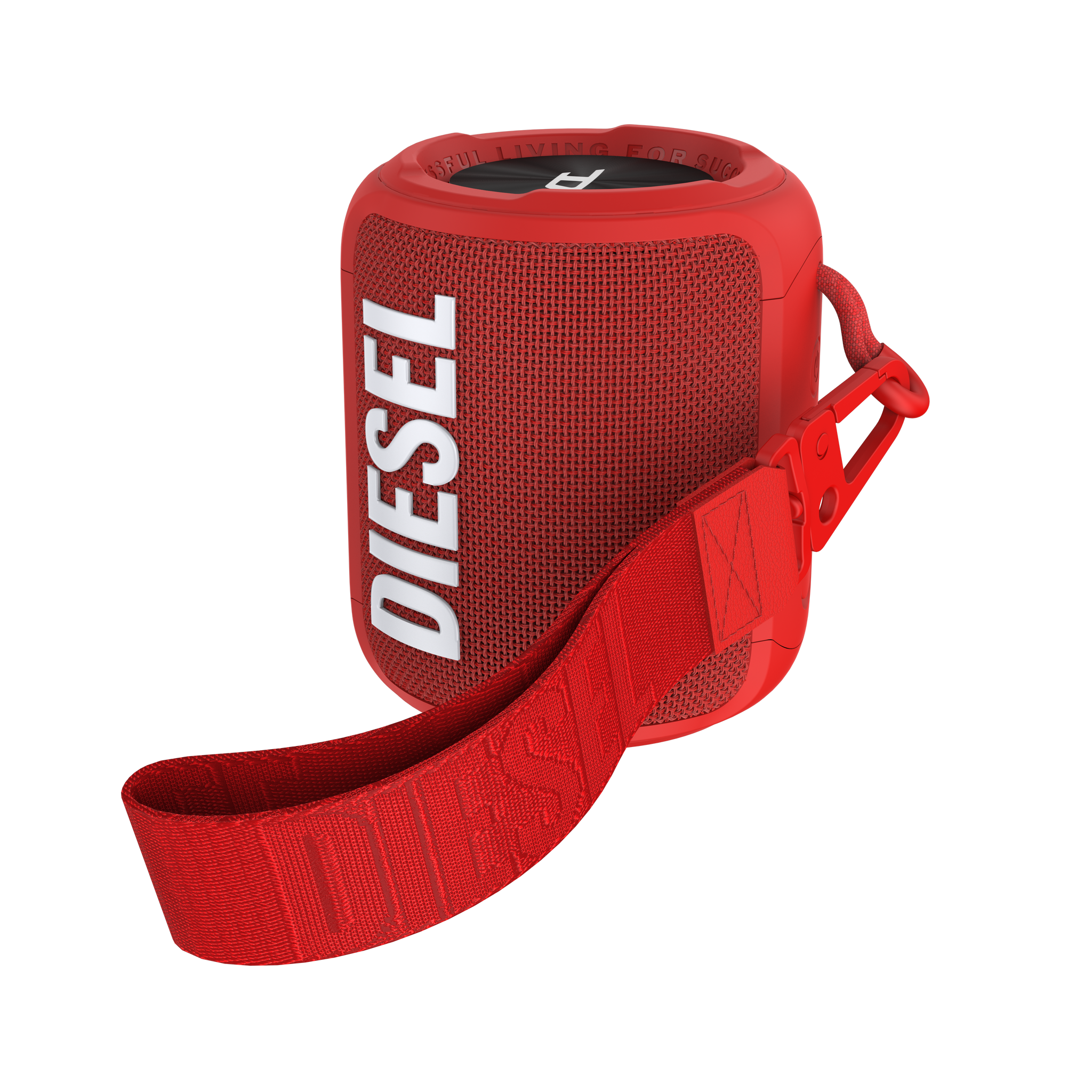 Diesel Wireless Speaker Bluetooth 5.0 iPX7 Multi-Pairing - Red