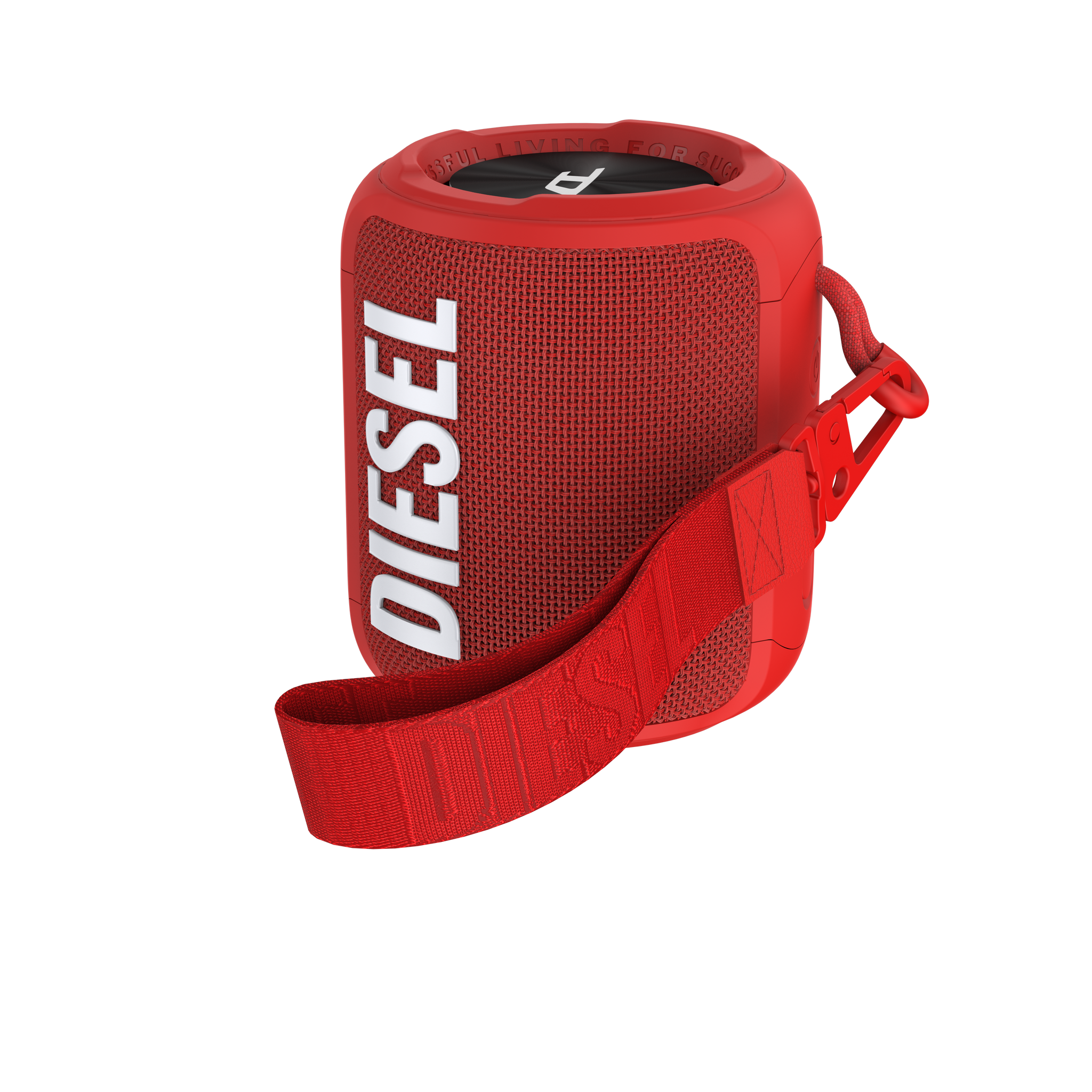 Diesel Wireless Speaker Bluetooth 5.0 iPX7 Multi-Pairing - Red