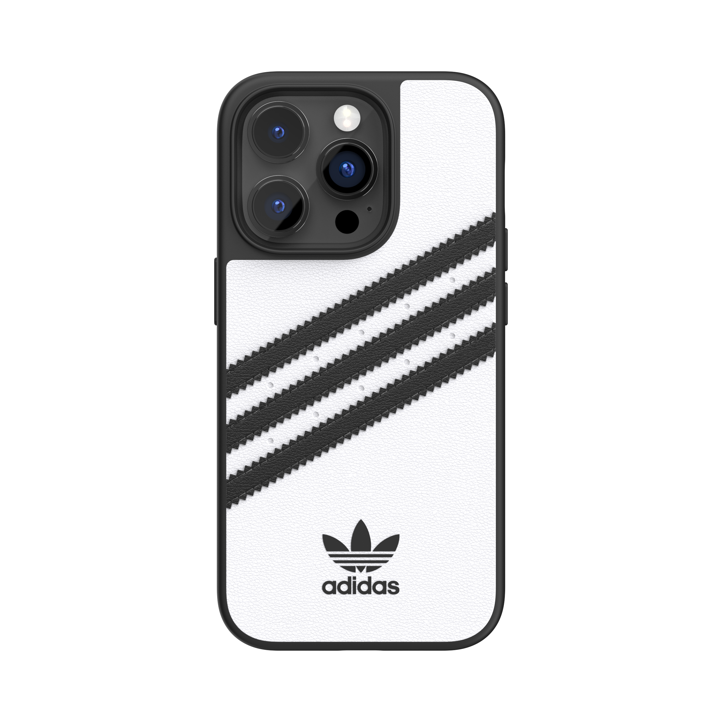 Adidas Originals 3-Stripe Samba Phone Case For iPhone 14 Pro - White