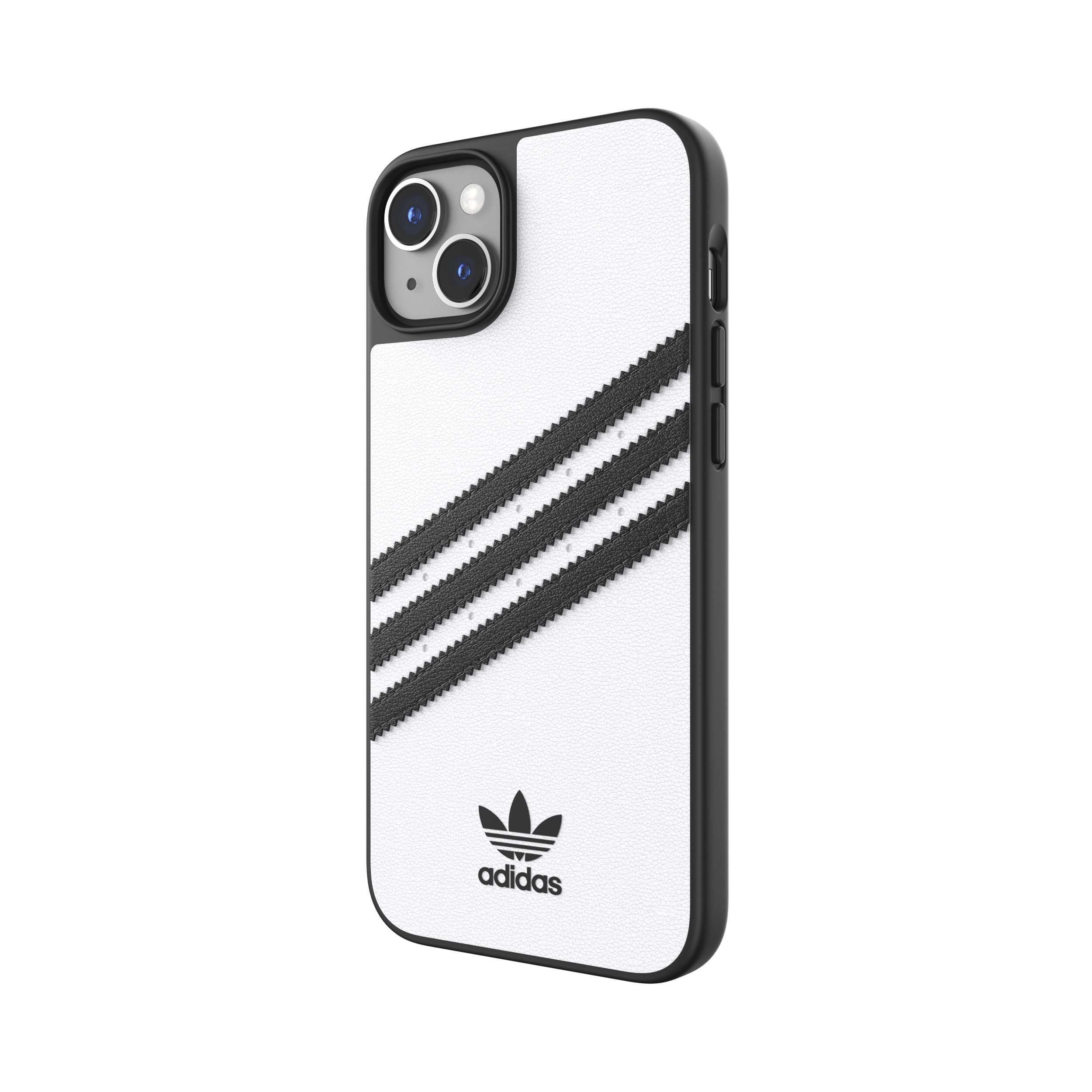 Adidas Originals 3-Stripe Samba Phone Case For iPhone 14 Plus - White