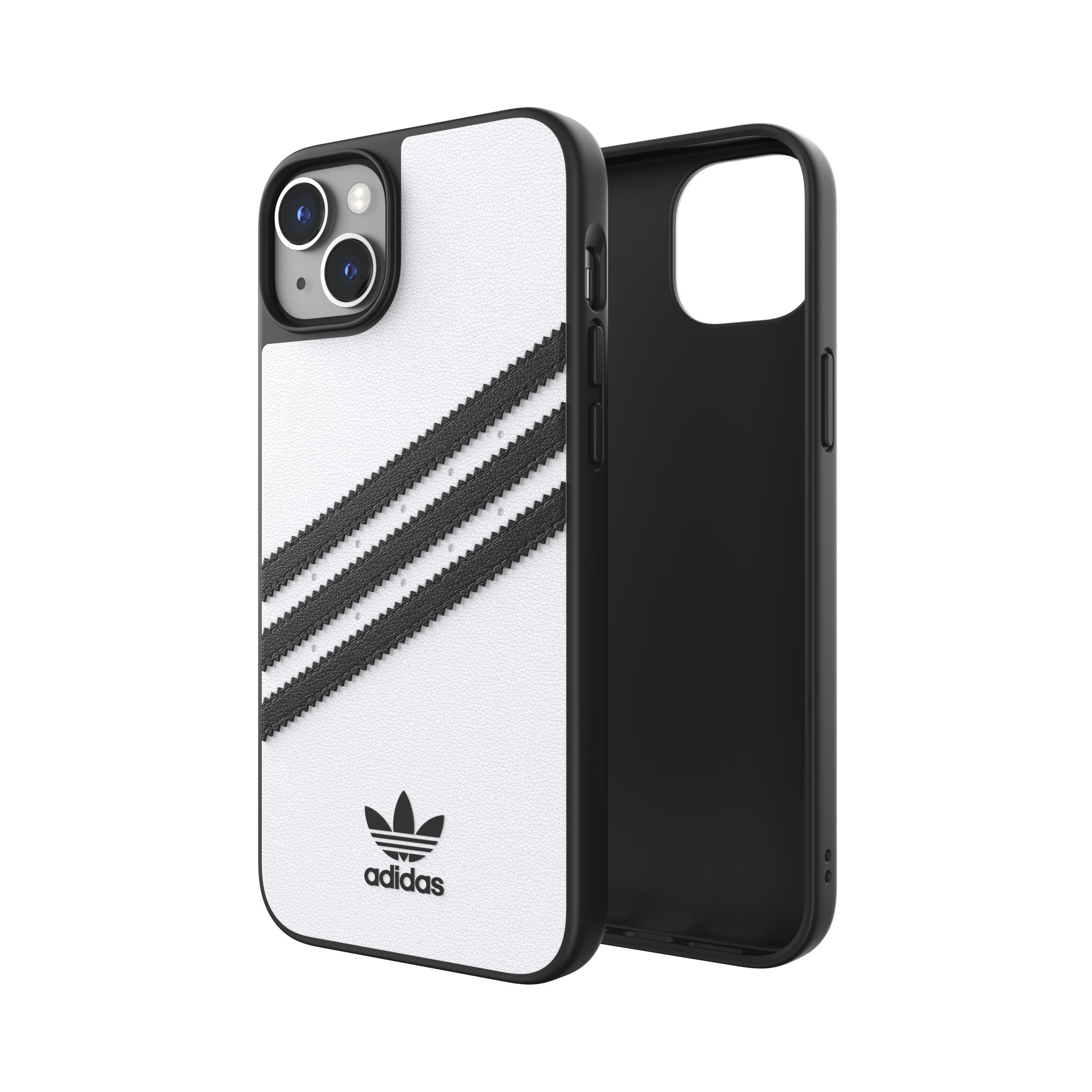 Adidas Originals 3-Stripe Samba Phone Case For iPhone 14 Plus - White