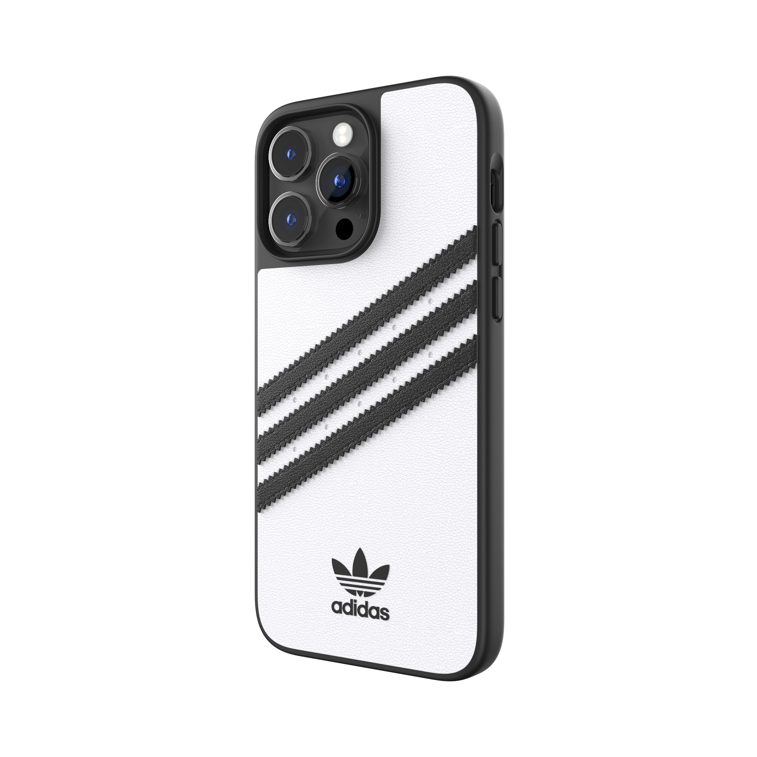 Adidas Originals 3-Stripe Samba Phone Case For iPhone 14 Pro Max - White