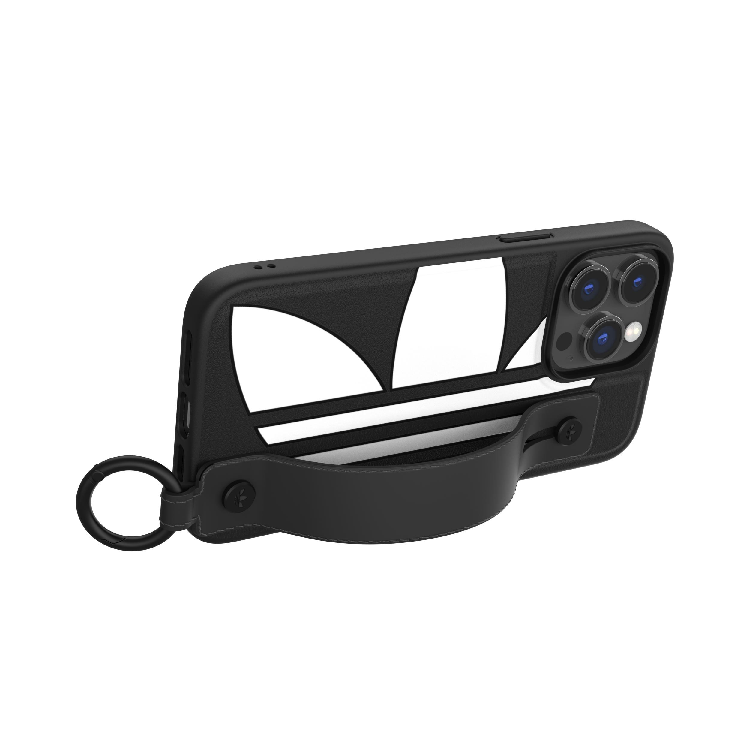 Adidas Originals Hand Strap Phone Case For iPhone 14 Pro Max - Black