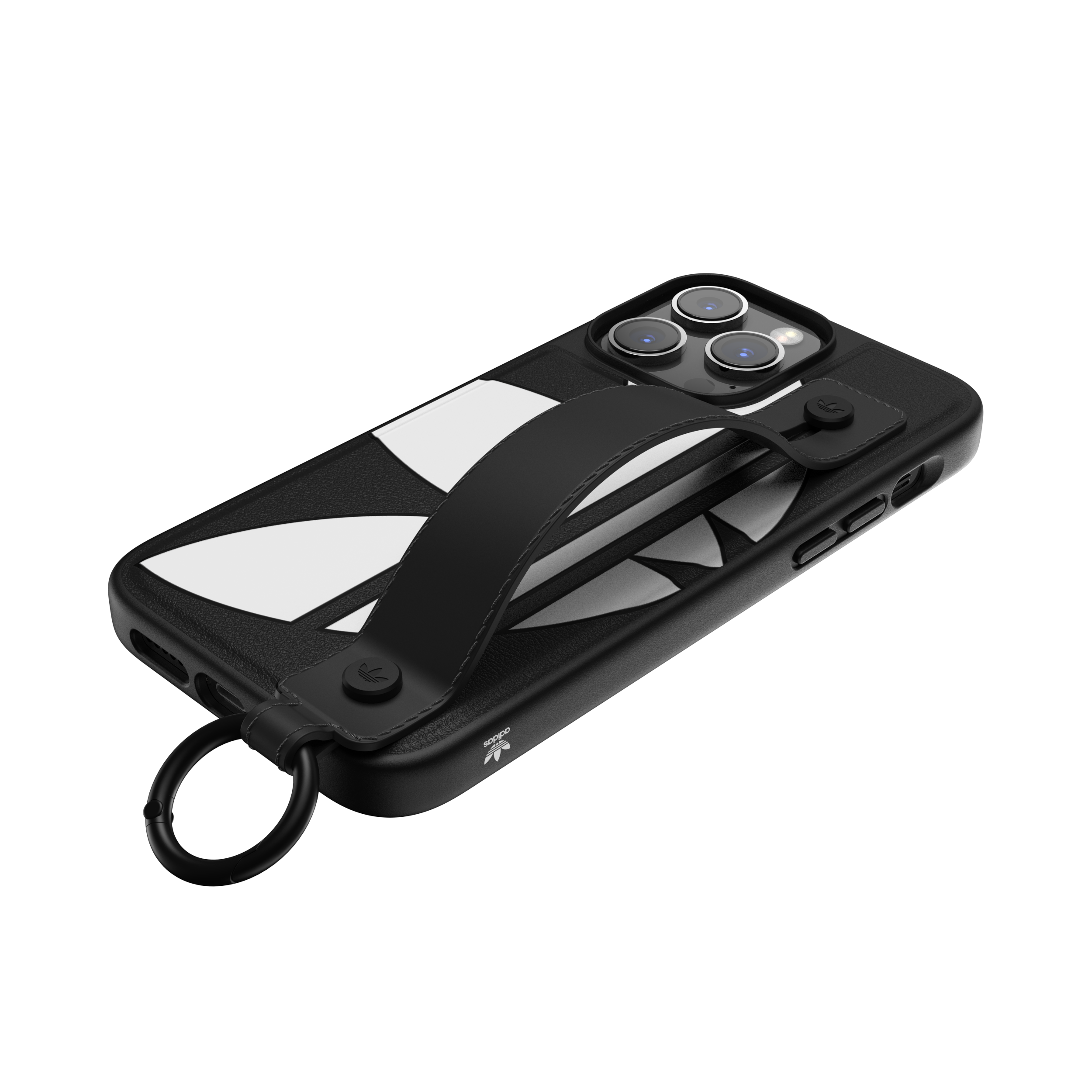 Adidas Originals Hand Strap Phone Case For iPhone 14 Pro Max - Black