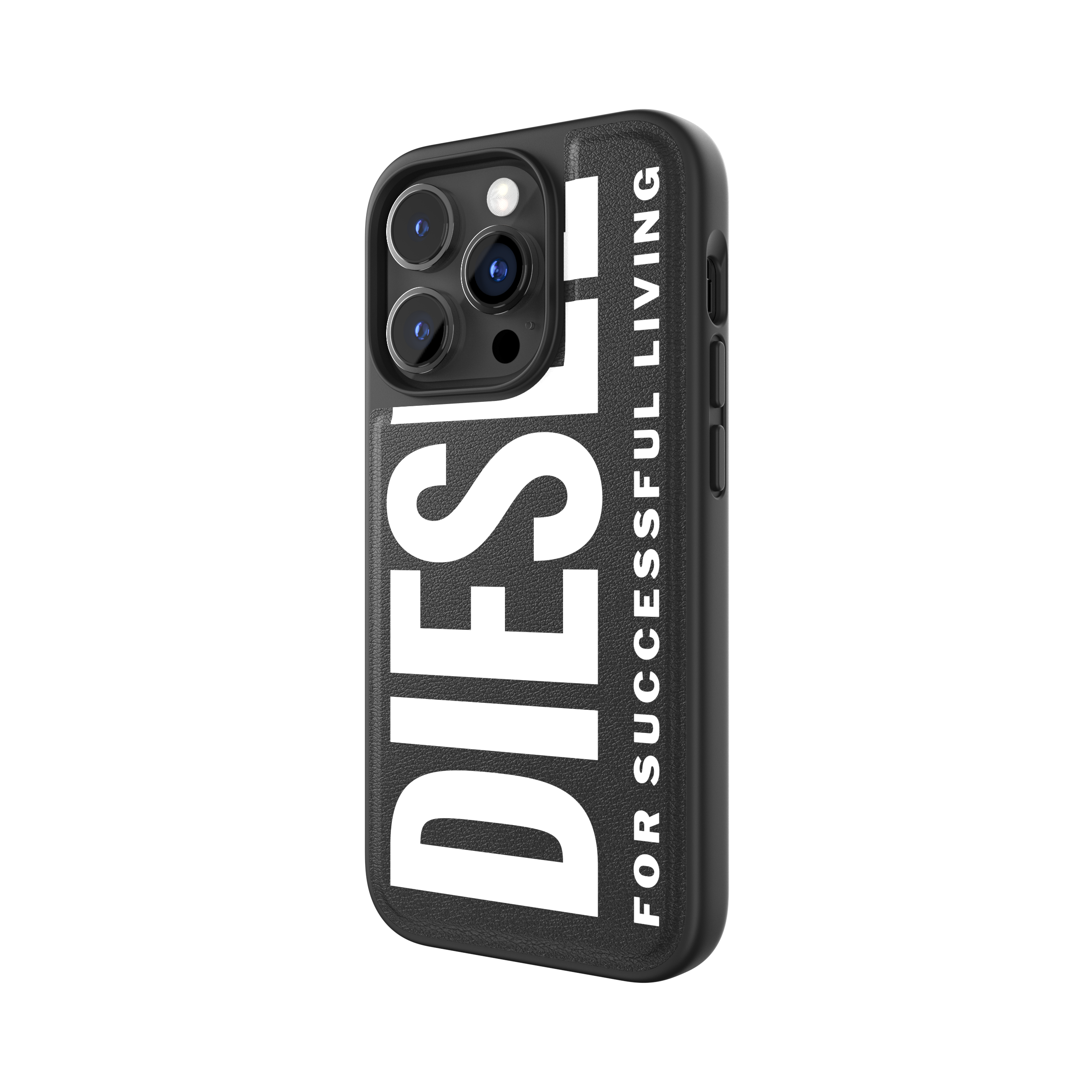Diesel Snap Phone Case For iPhone 14 Pro - Black