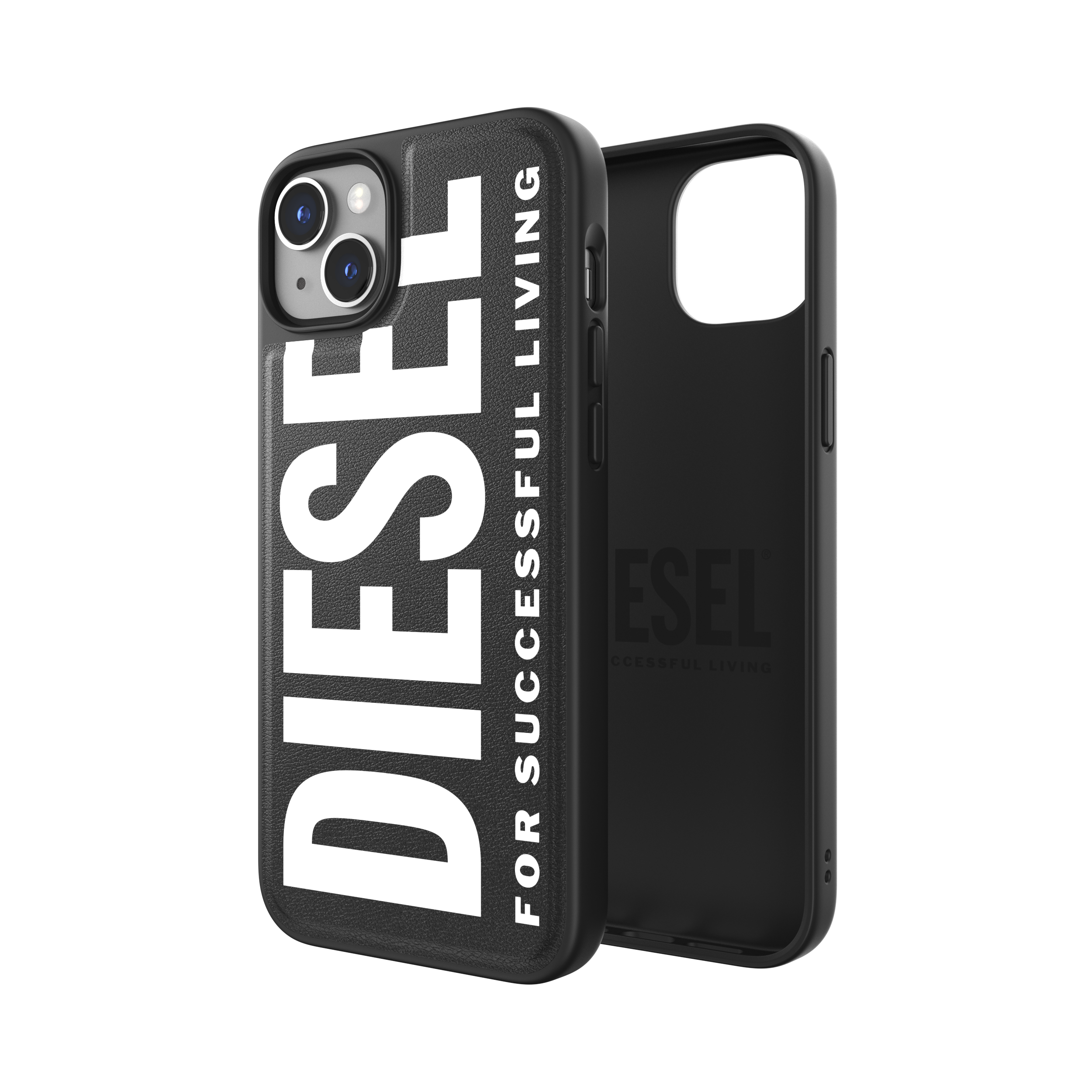 Diesel Snap Phone Case For iPhone 14 Plus - Black