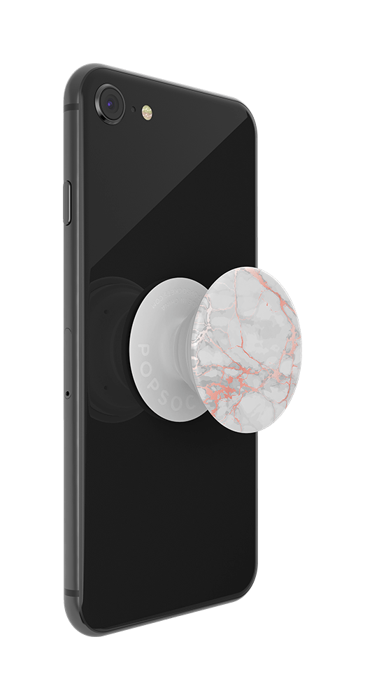 PopSockets PopGrip - Rose Gold Lutz Marble