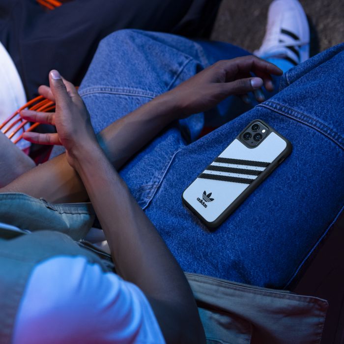 Adidas Originals 3-Stripe Samba Phone Case For iPhone 12/13 Pro Max - White