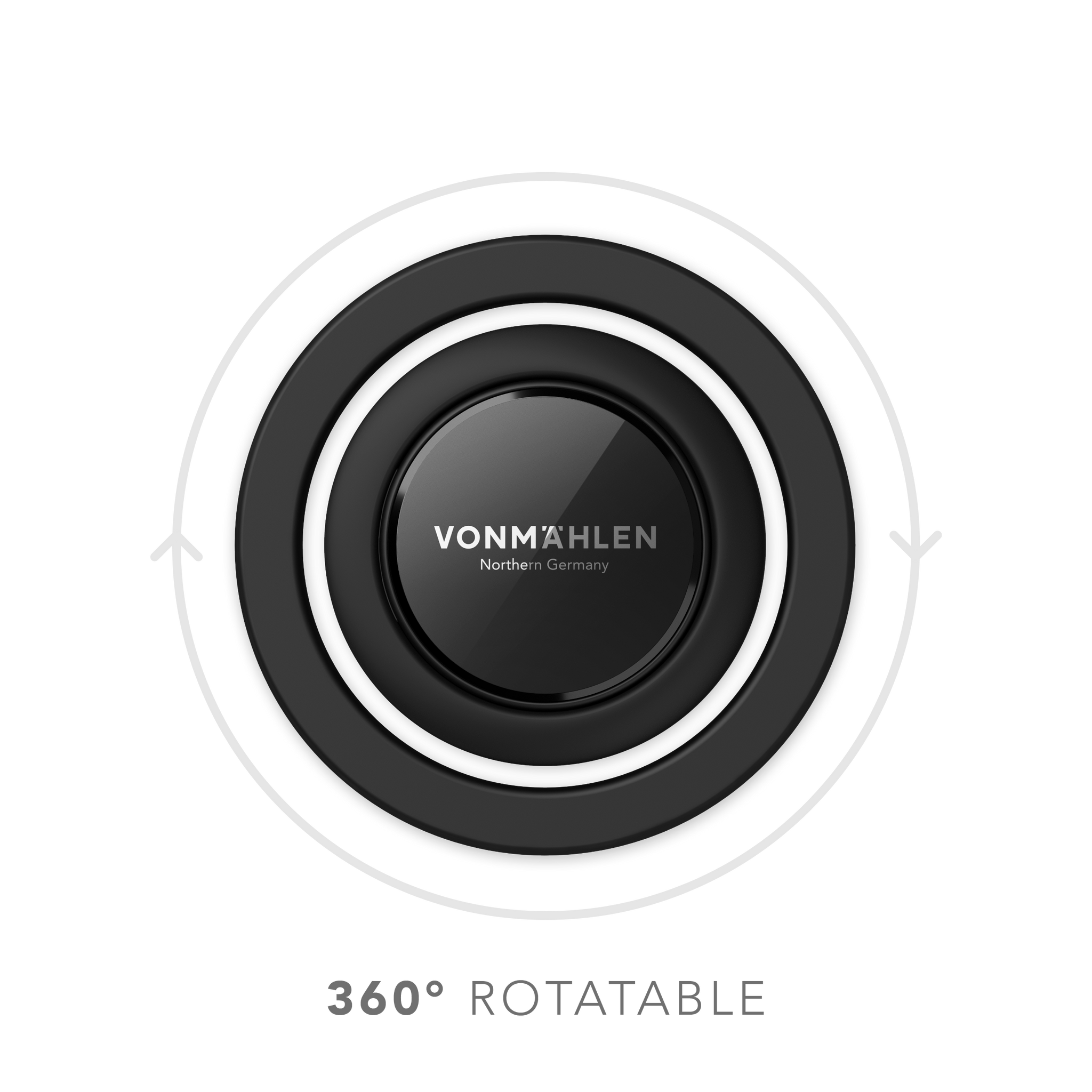 Vonmaehlen Backflip MagSafe Compatible Phone Grip/Holder - Black