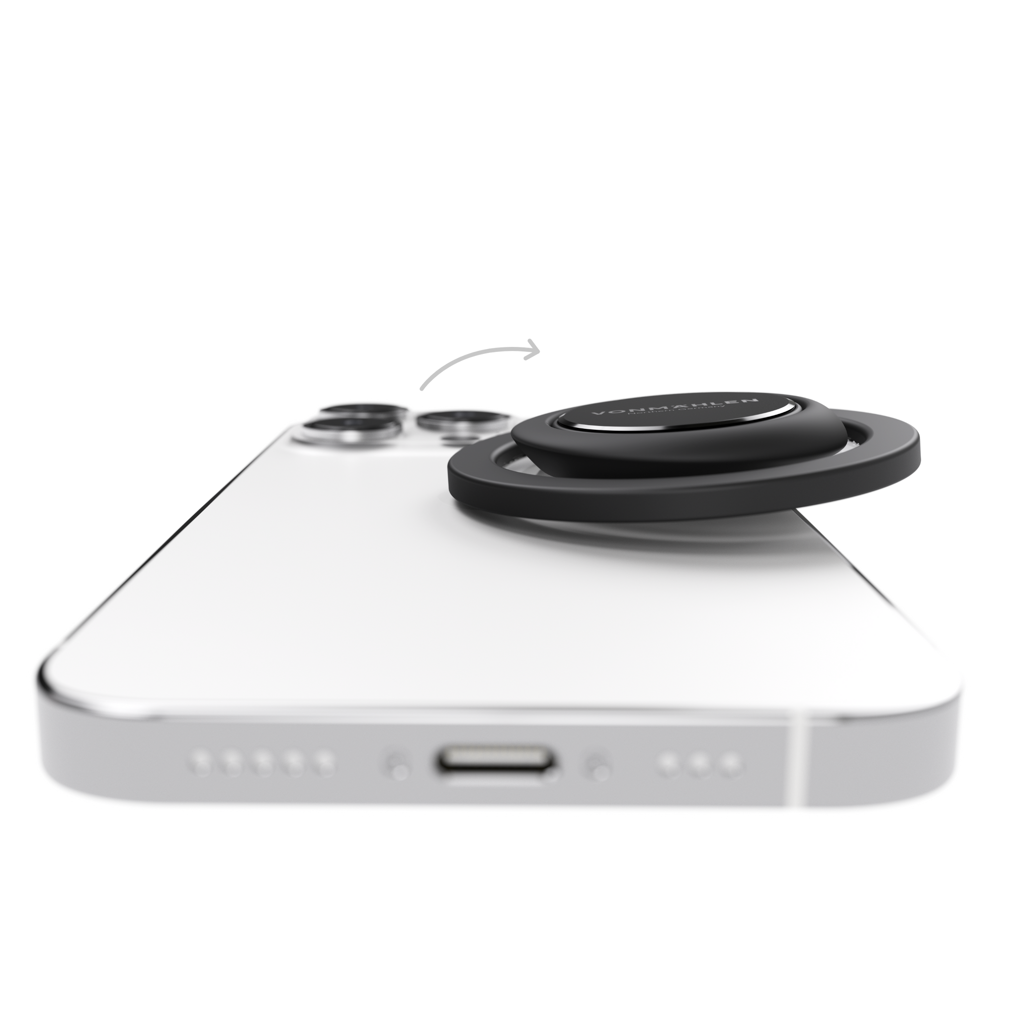 Vonmaehlen Backflip MagSafe Compatible Phone Grip/Holder - Black