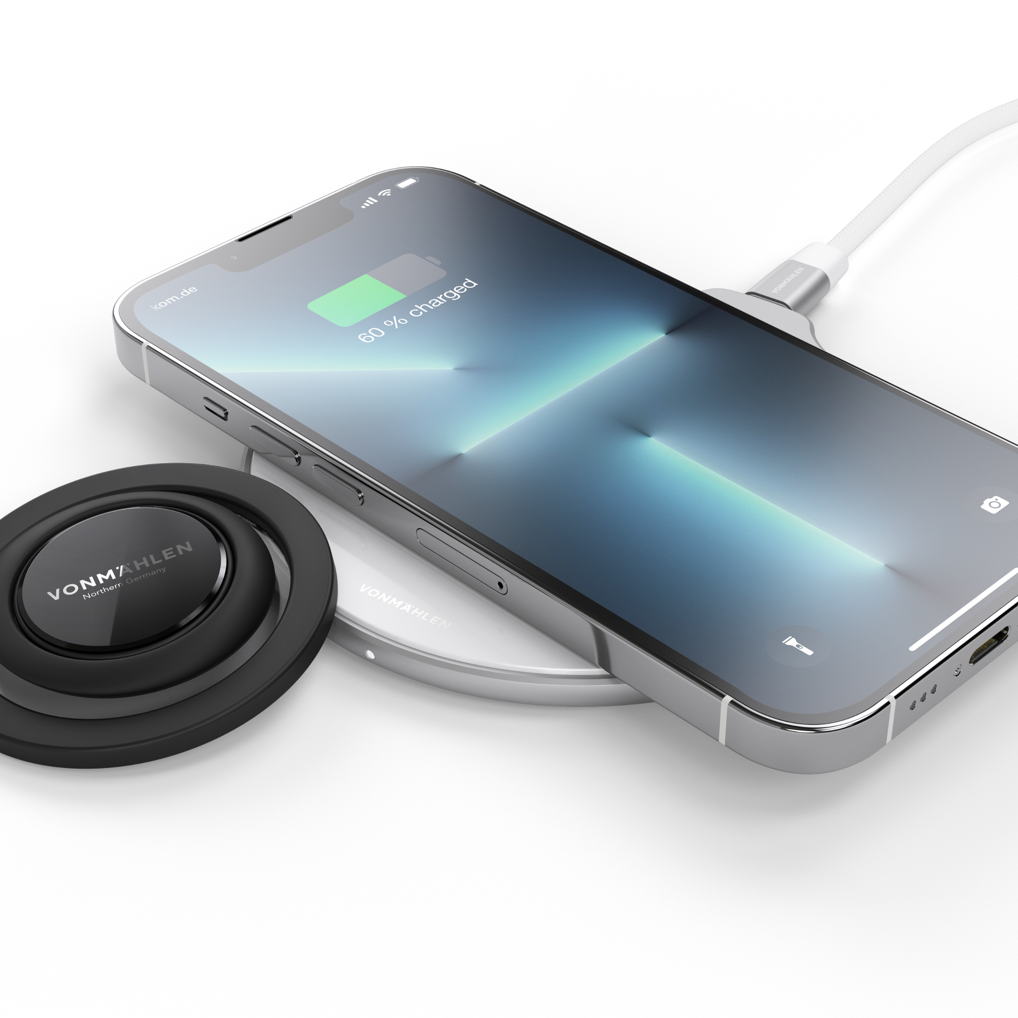 Vonmaehlen Backflip MagSafe Compatible Phone Grip/Holder - Black