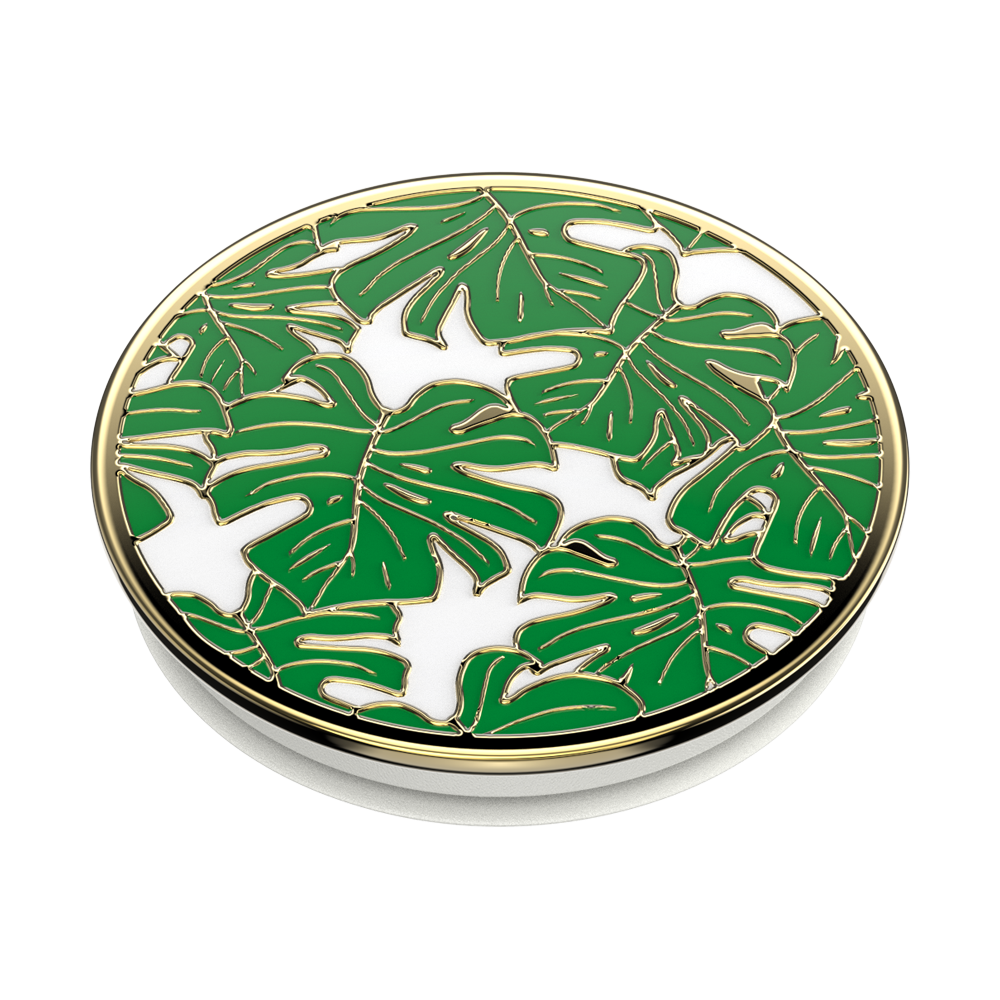 PopSockets PopGrip Premium - Enamel Monstera
