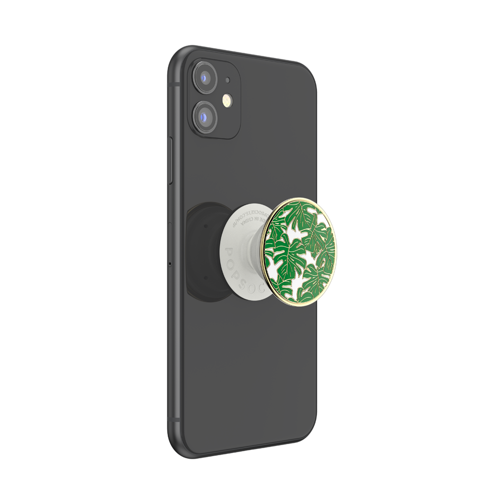 PopSockets PopGrip Premium - Enamel Monstera