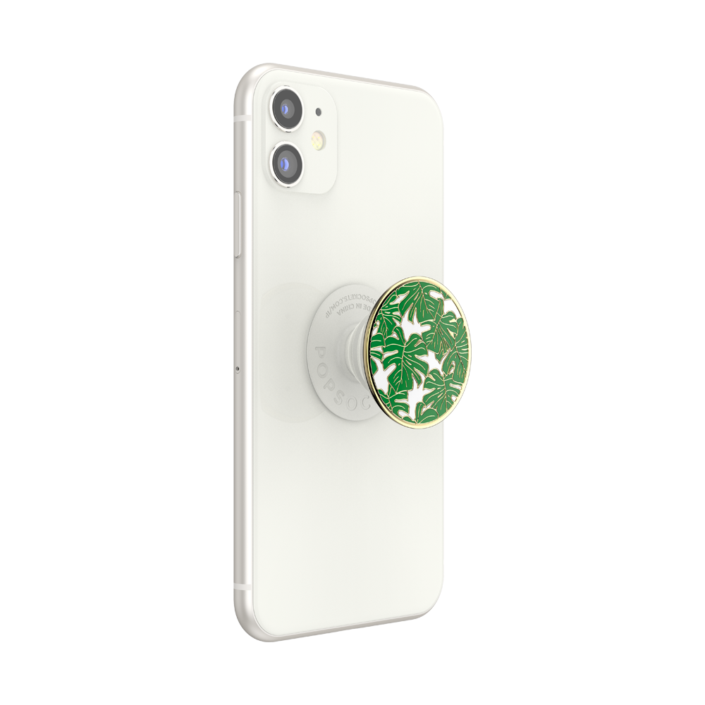 PopSockets PopGrip Premium - Enamel Monstera