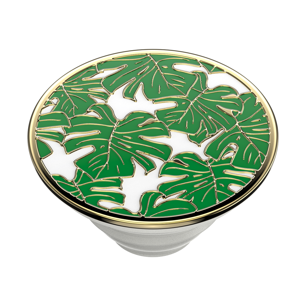 PopSockets PopGrip Premium - Enamel Monstera