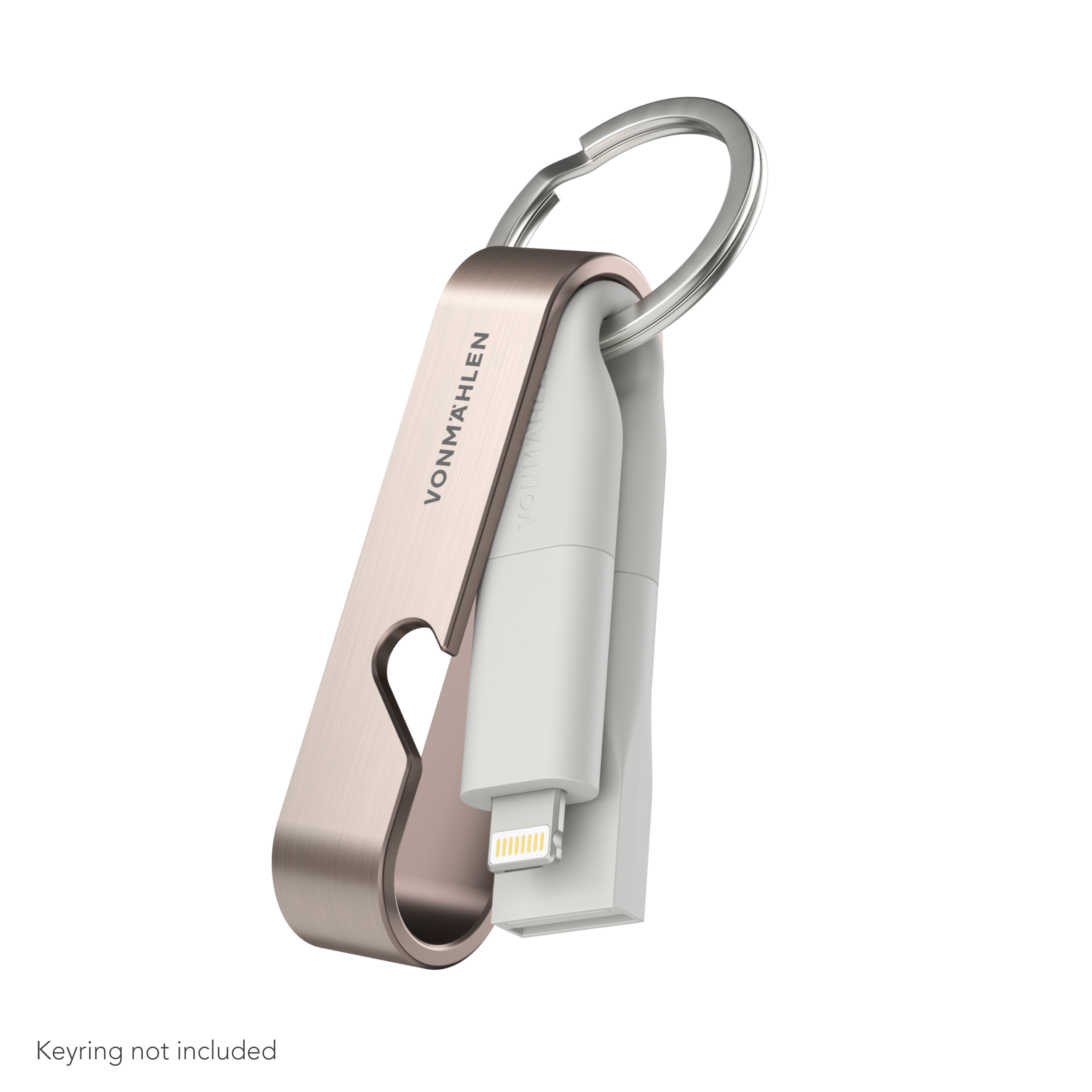 Vonmaehlen High Six  6in1 Type-C Charging Cable Micro/USB-A/Lighting - Rose Gold