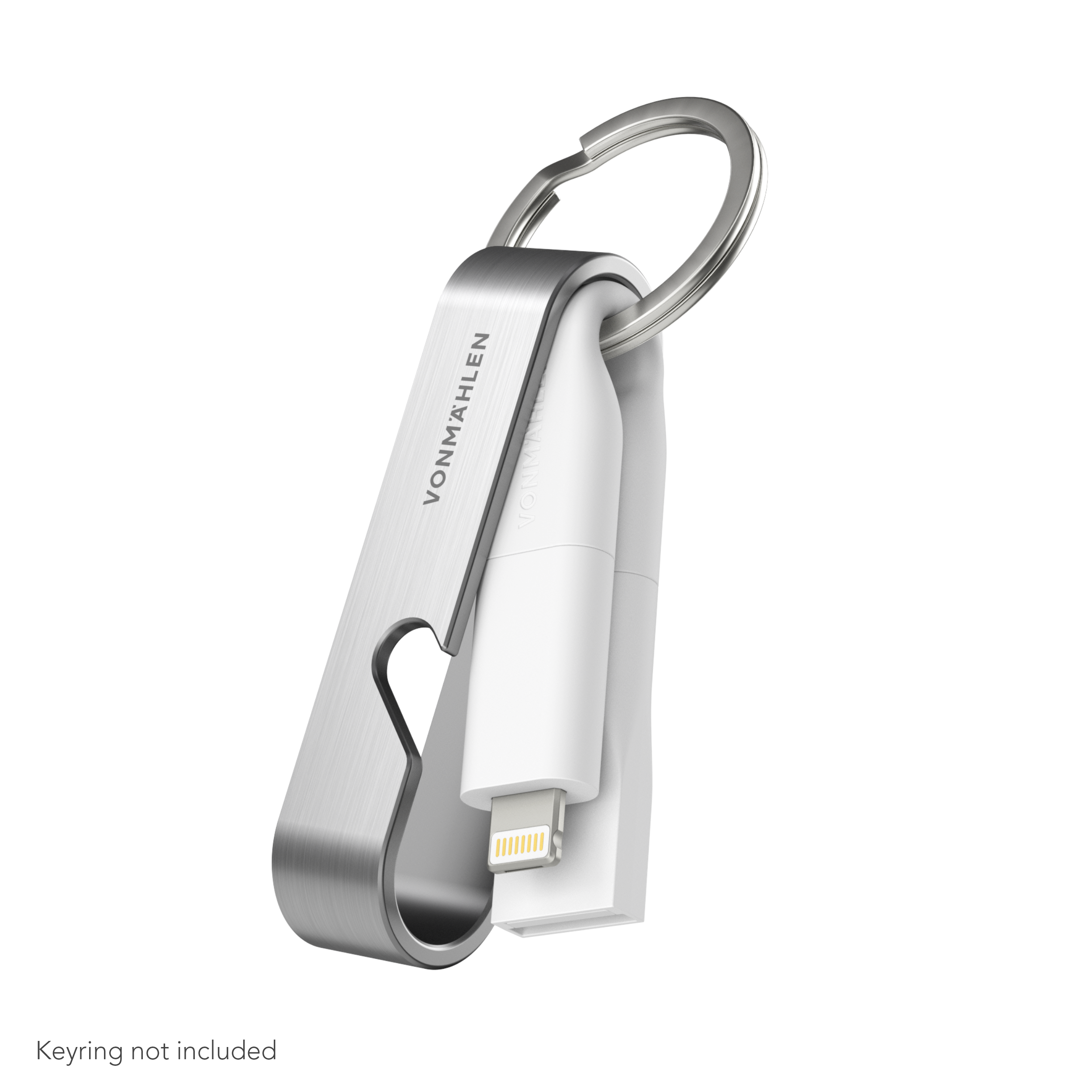 Vonmaehlen High Six  6in1 Type-C Charging Cable Micro/USB-A/Lighting - Silver