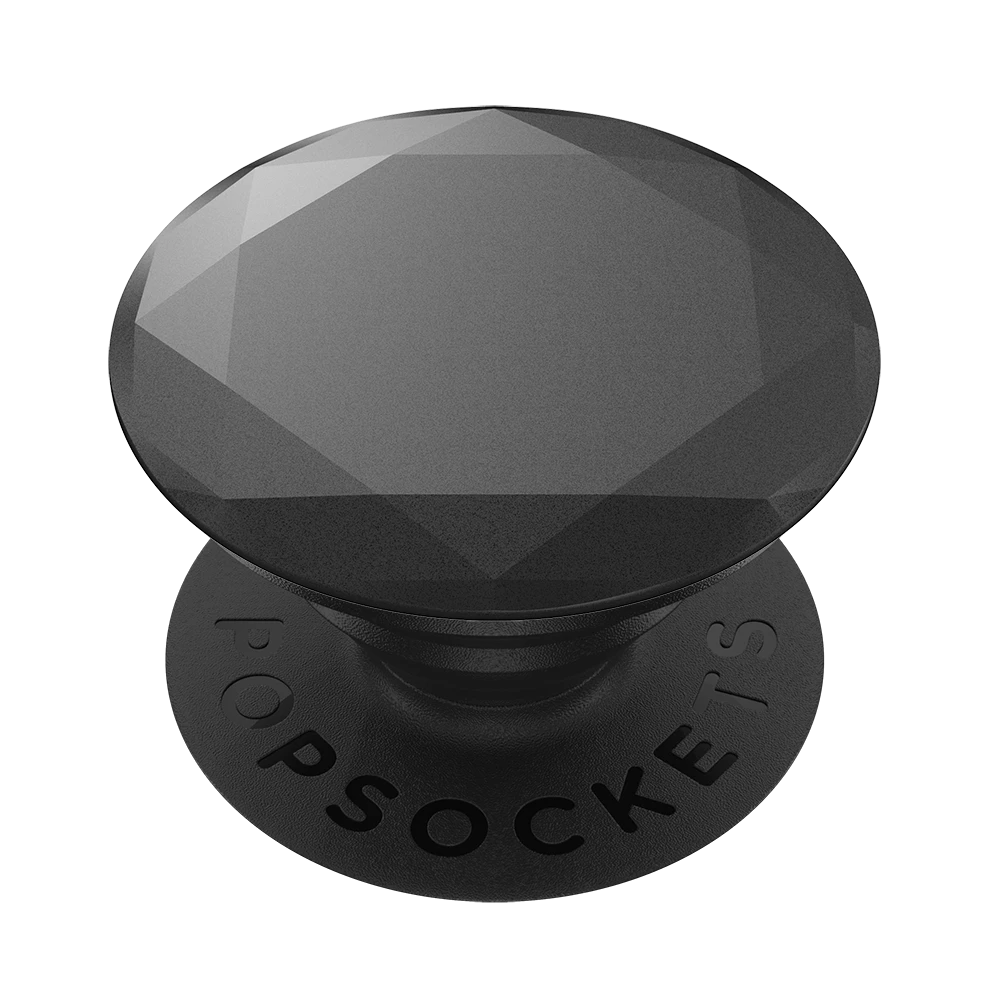 PopSockets PopGrip Premium - Metallic Diamond Black
